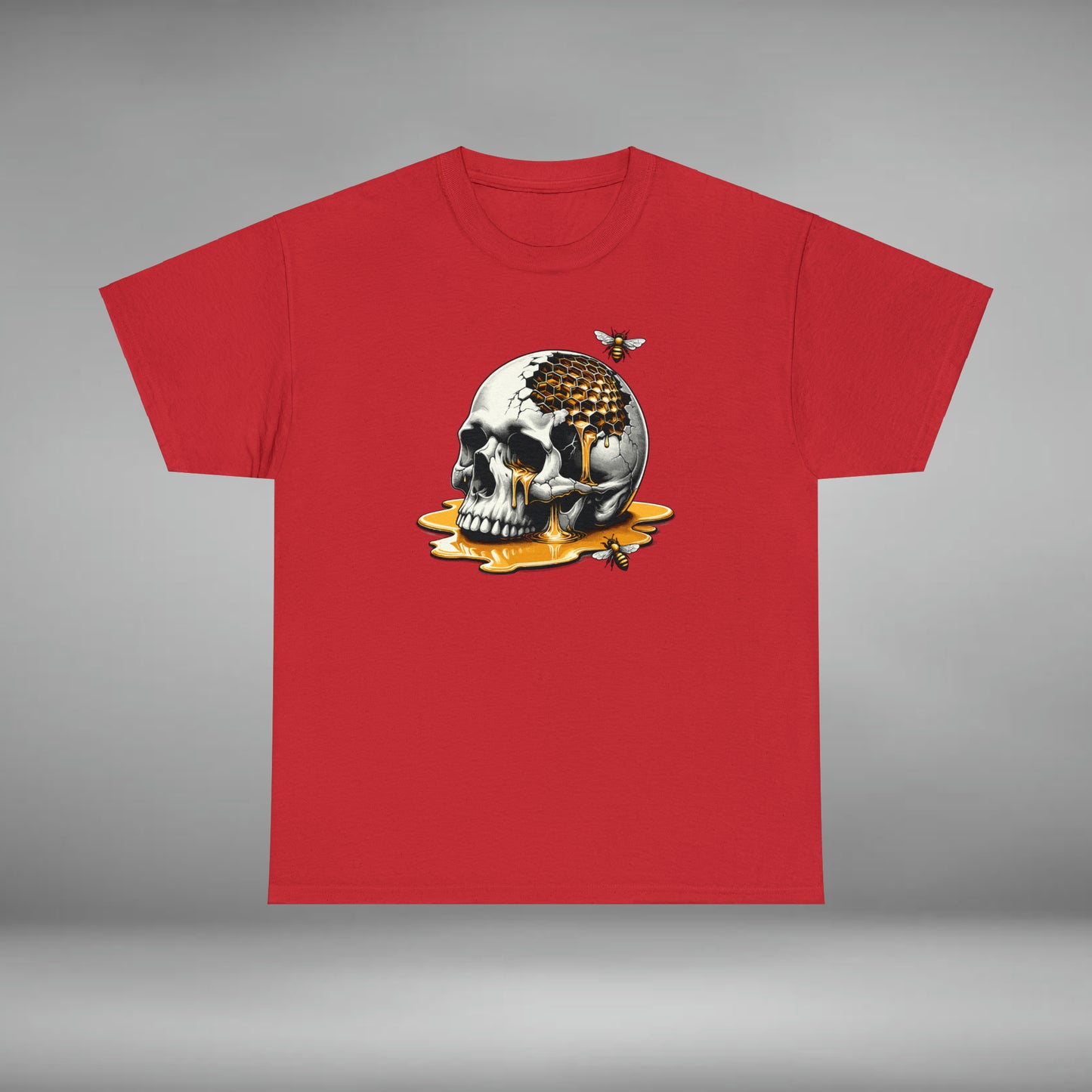 Honey Skull Unisex Heavy Cotton Tee