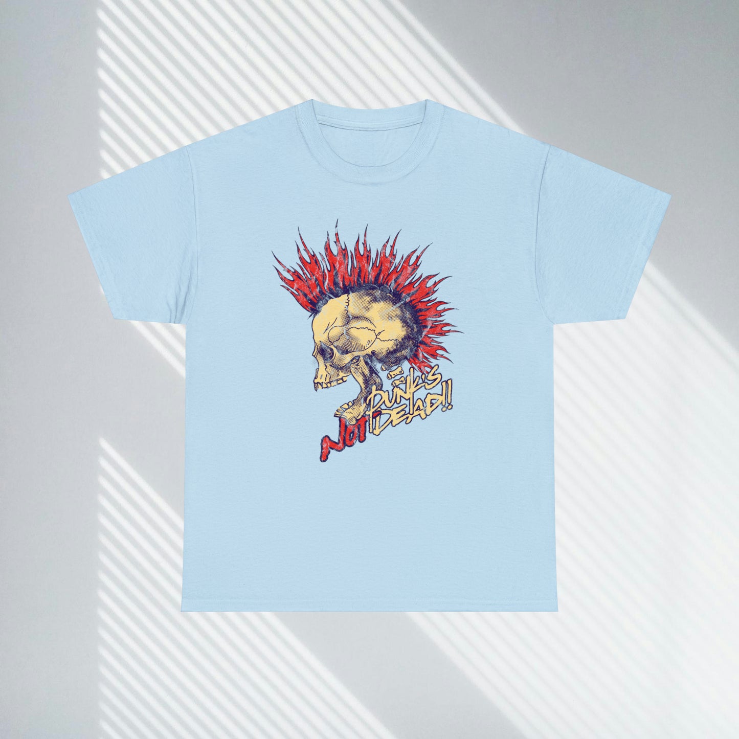 Punk's Not Dead, Skull Unisex Heavy Cotton Tee