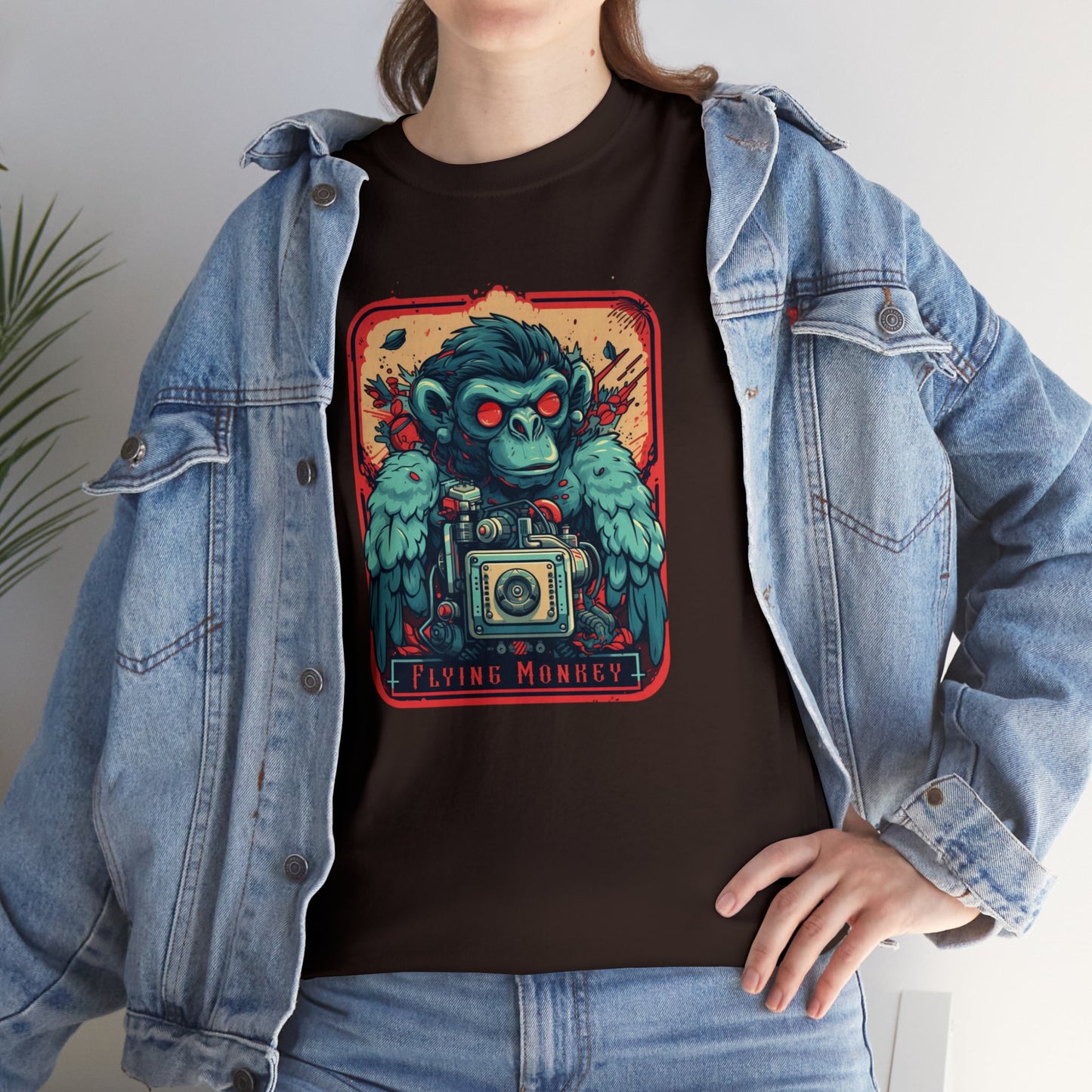 Flying Monkey, Unisex Heavy Cotton Tee