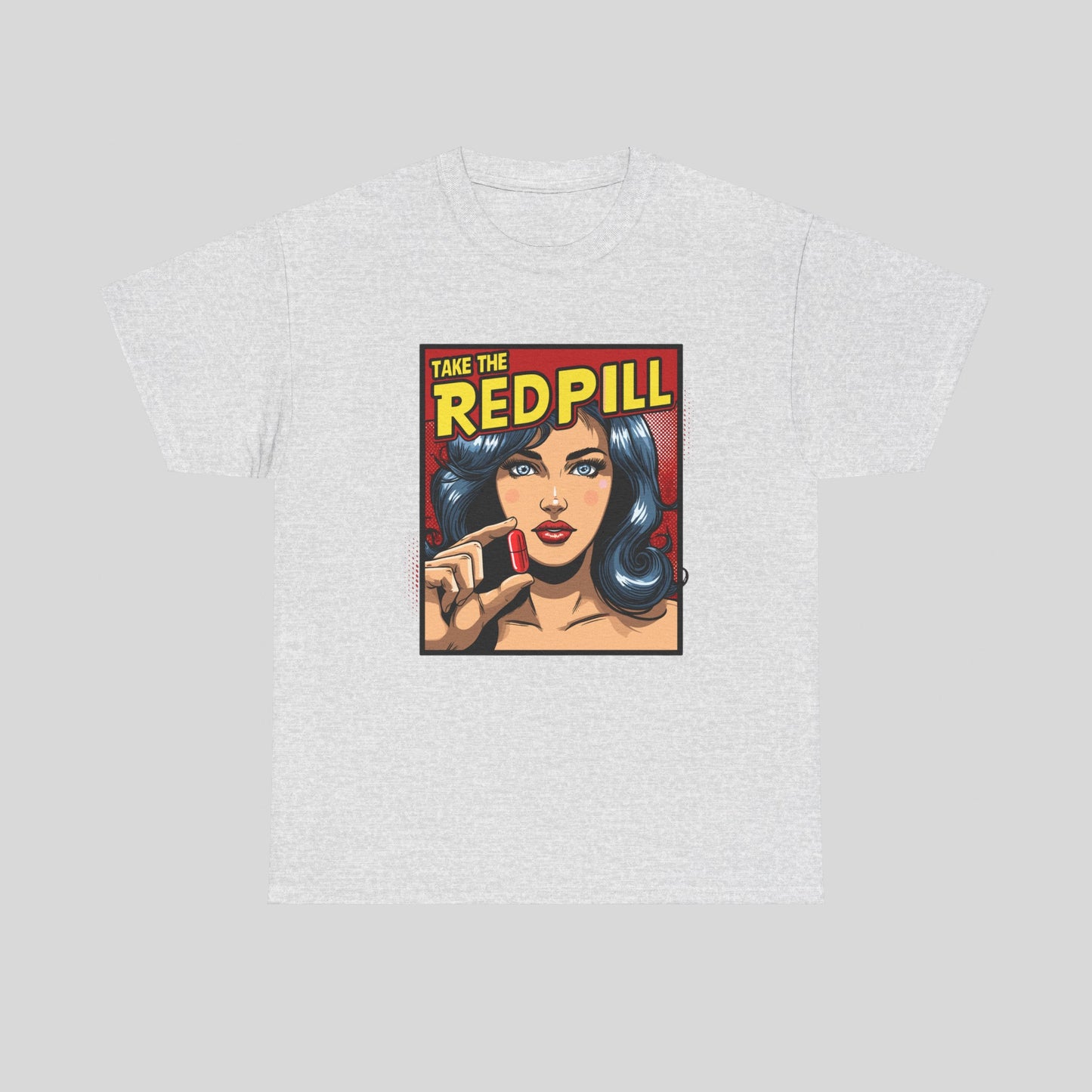 Take The Red Pill, Unisex Heavy Cotton Tee