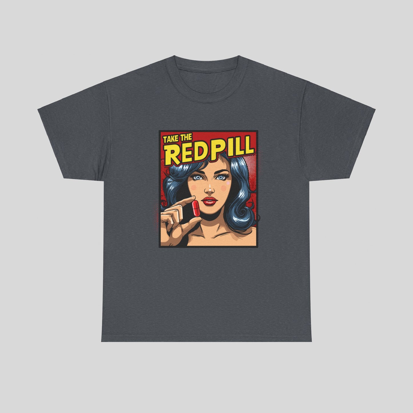 Take The Red Pill, Unisex Heavy Cotton Tee
