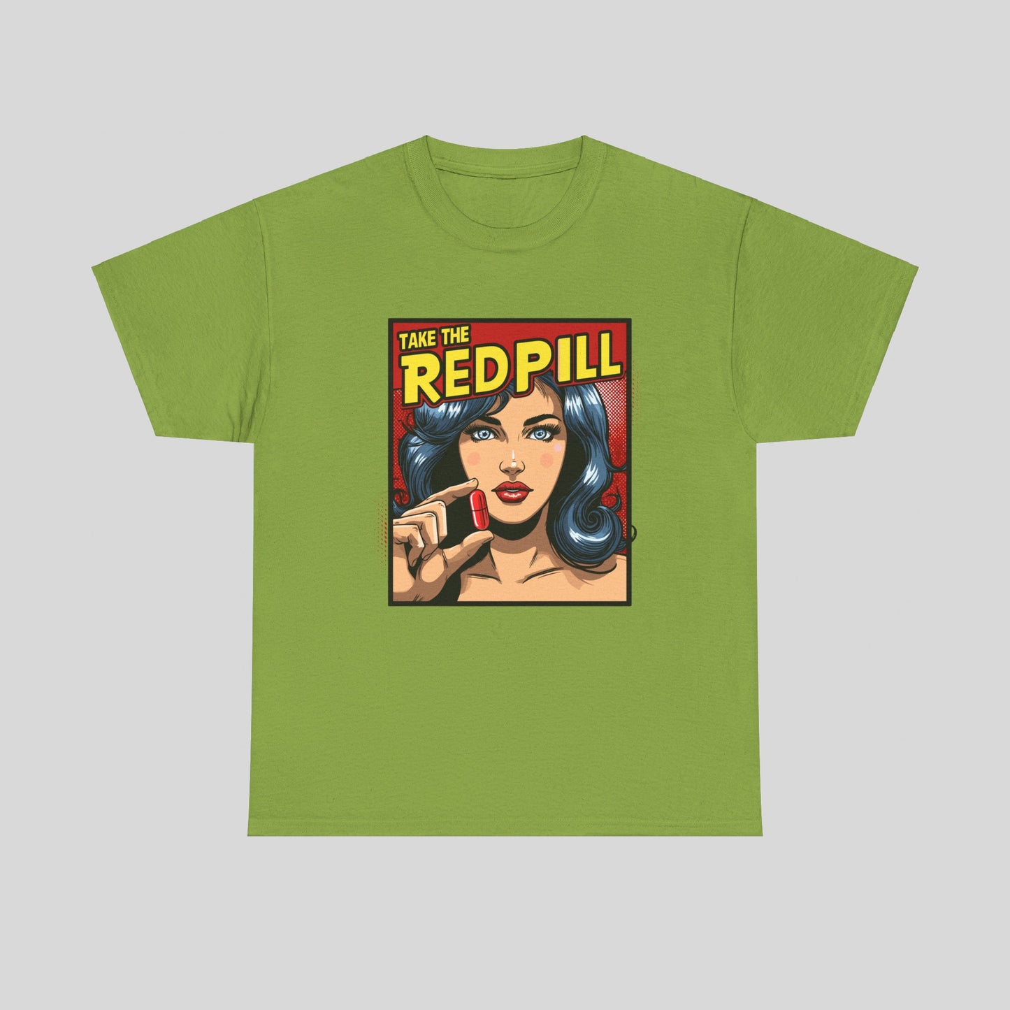 Take The Red Pill, Unisex Heavy Cotton Tee