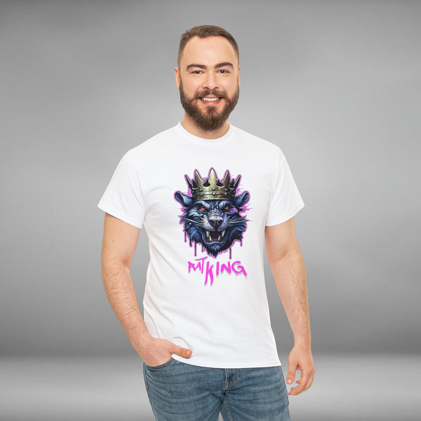 RAT KING Unisex Heavy Cotton Tee