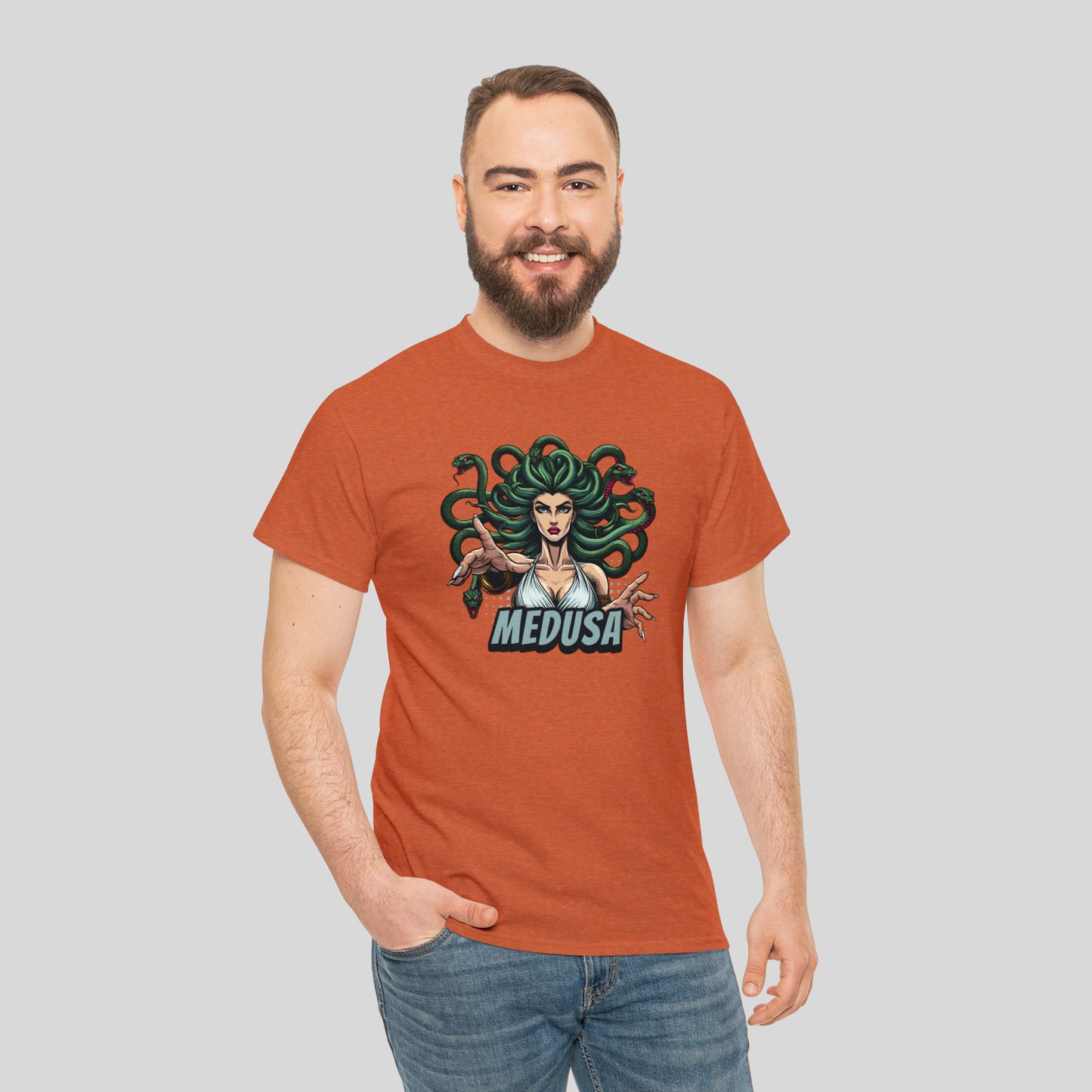 MEDUSA, Unisex Heavy Cotton Tee