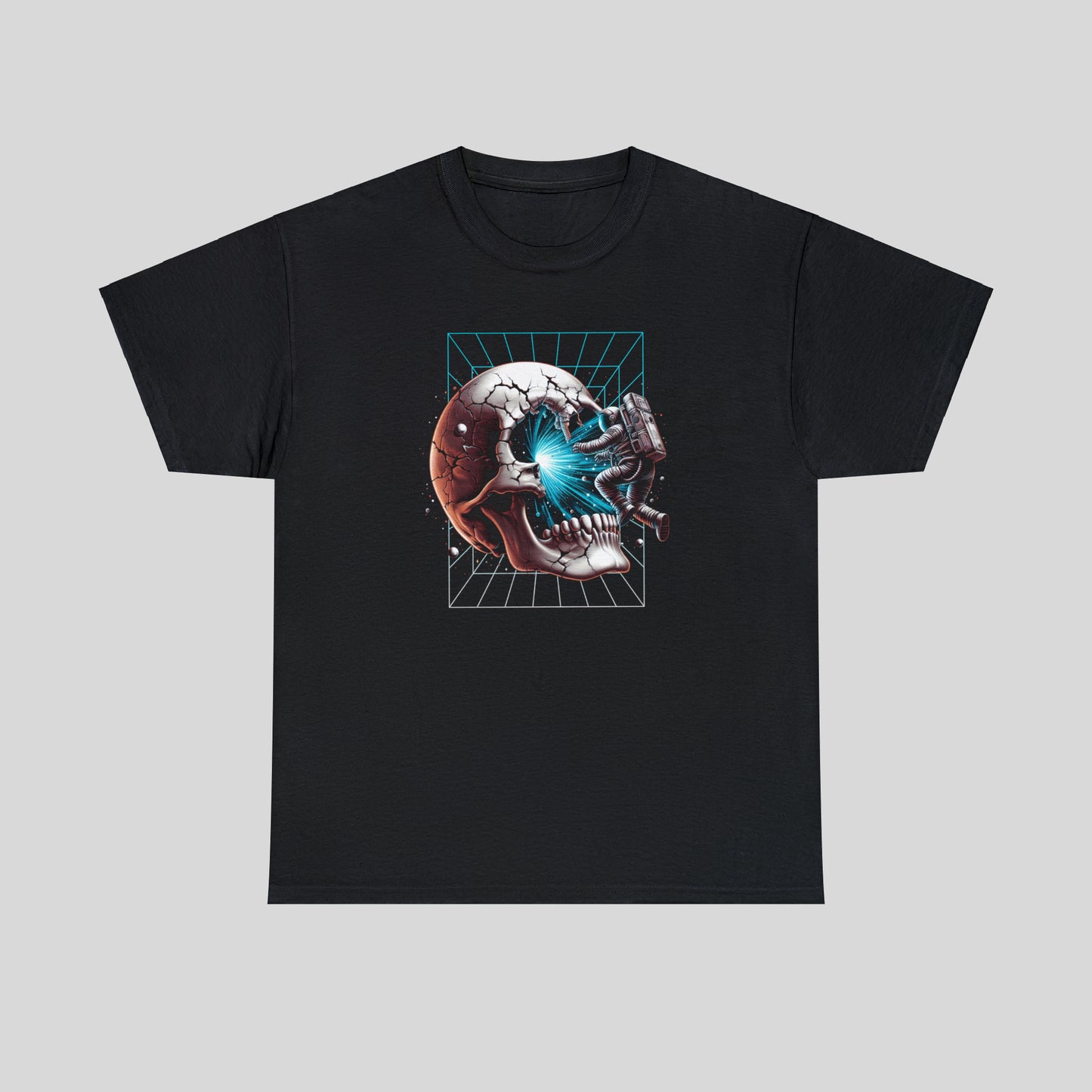 Portal Into Infinity, Astronaut, Unisex Heavy Cotton Tee