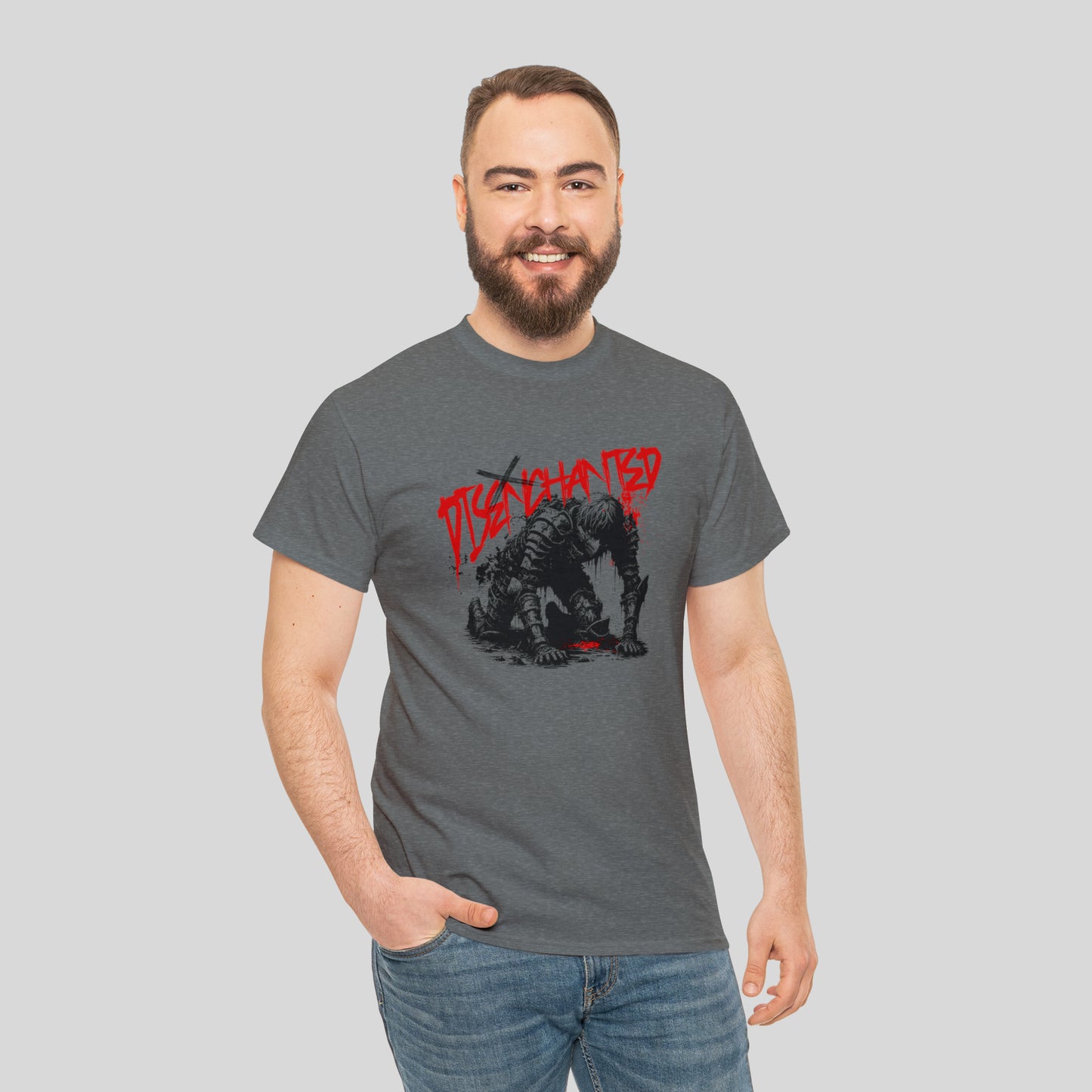 Disenchanted, Warrior, Unisex Heavy Cotton Tee