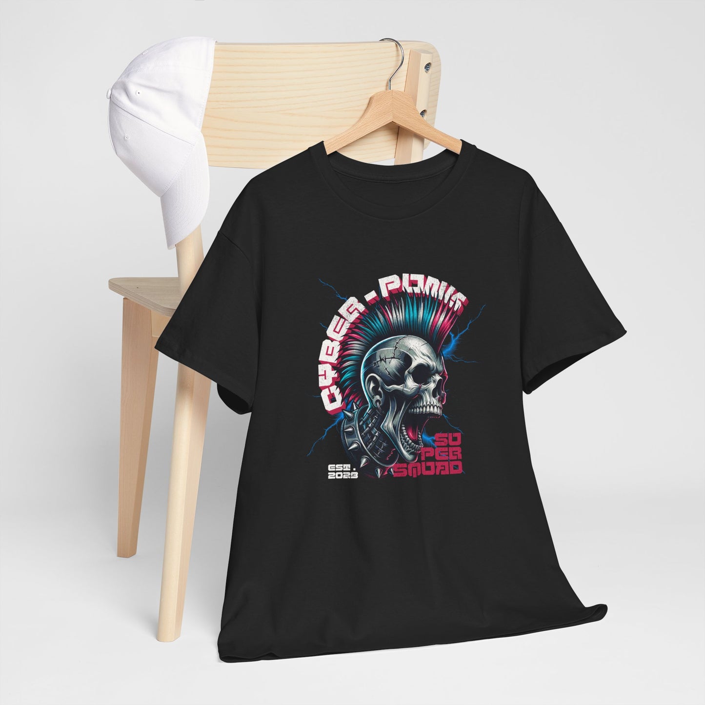 Cyber Punks Unisex Heavy Cotton Tee