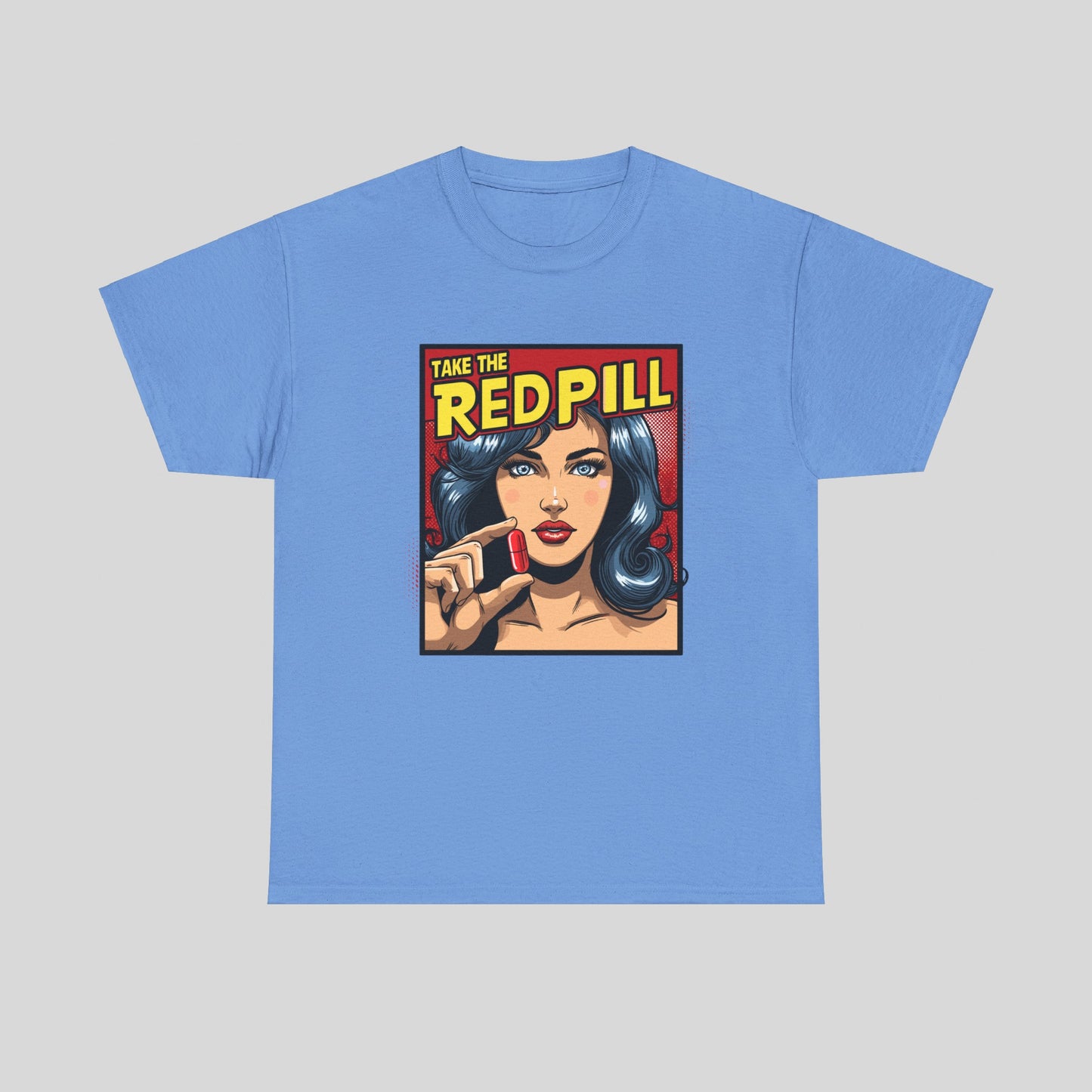 Take The Red Pill, Unisex Heavy Cotton Tee