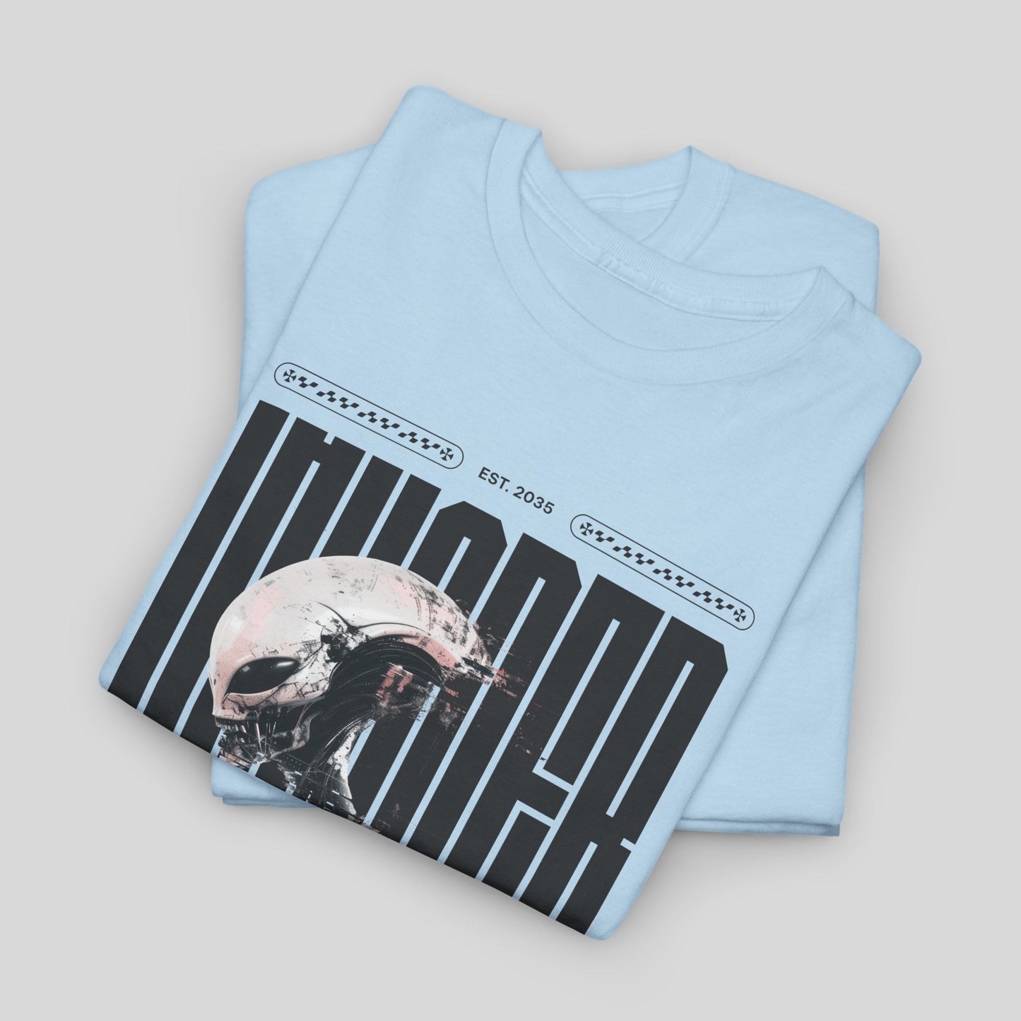 Alien Invader, Unisex Heavy Cotton Tee