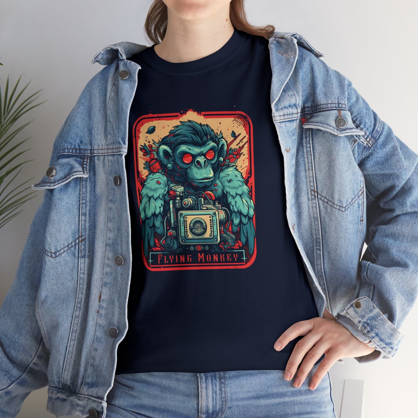 Flying Monkey, Unisex Heavy Cotton Tee