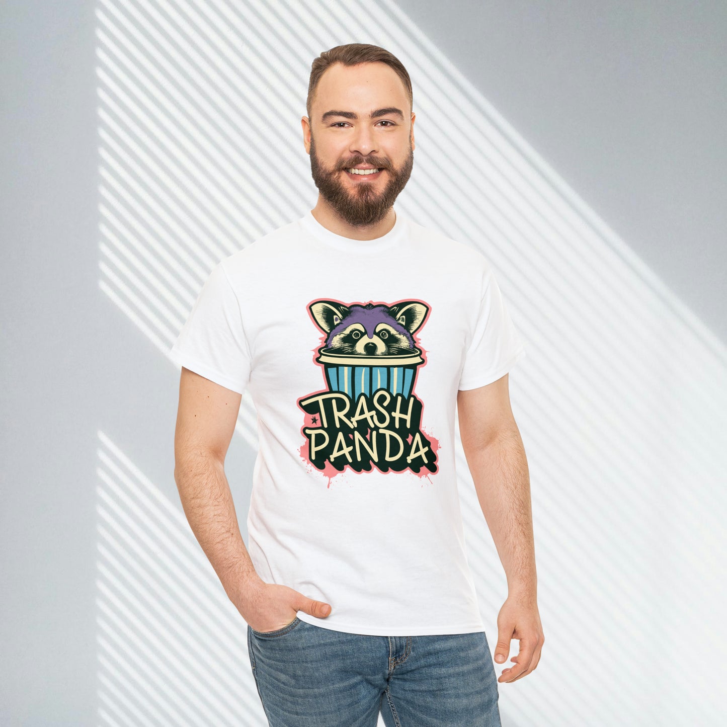 Trash Panda, Raccoon, Heavy Cotton Tee