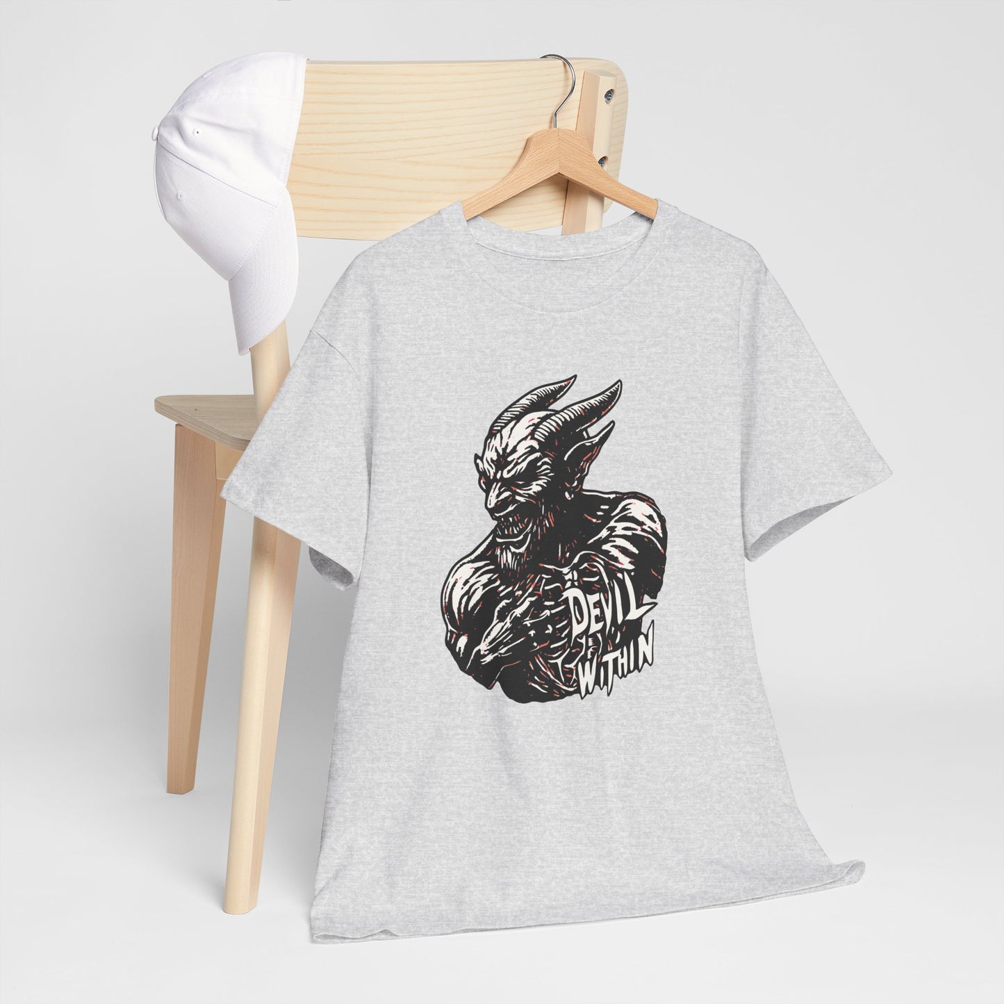 Devil Within, Unisex Heavy Cotton Tee