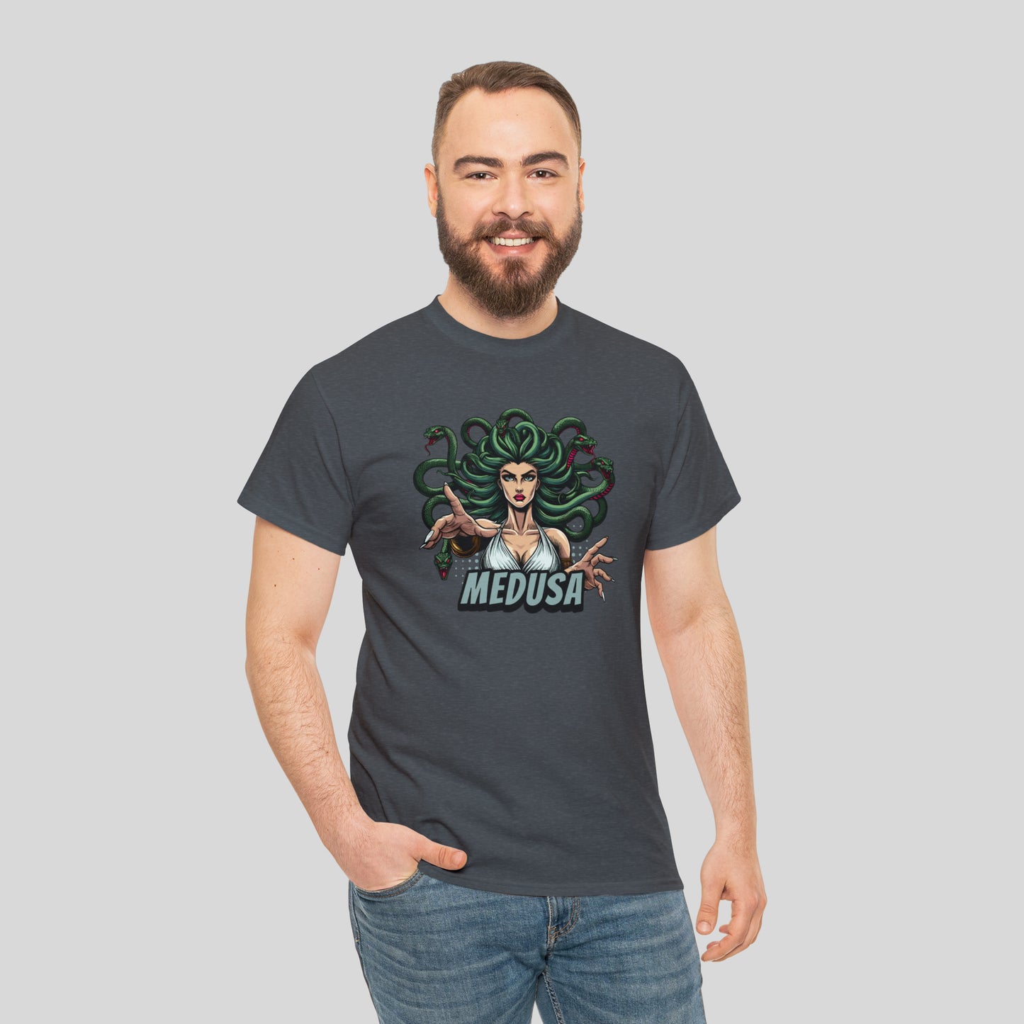 MEDUSA, Unisex Heavy Cotton Tee