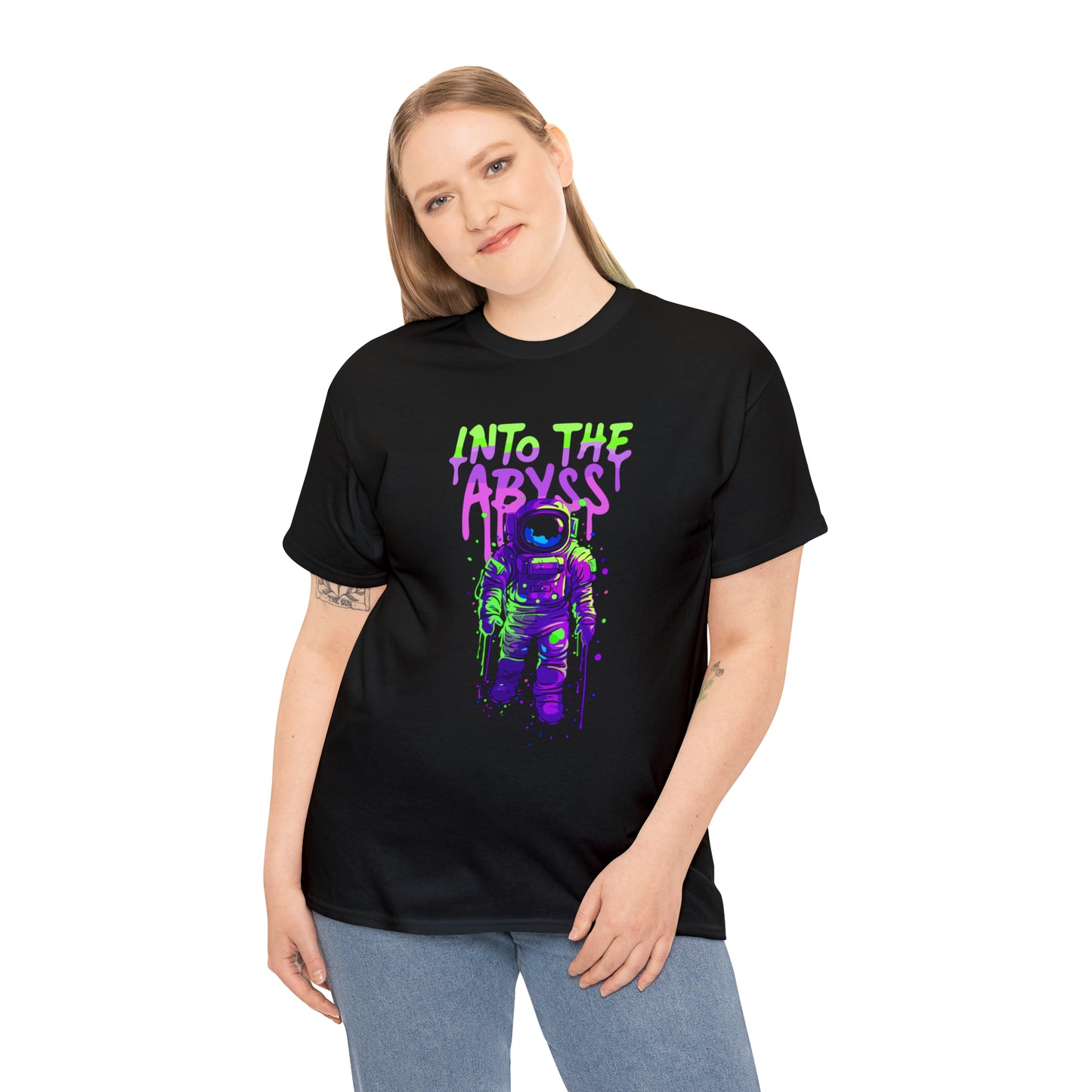 INTO THE ABYSS, Unisex Heavy Cotton Tee