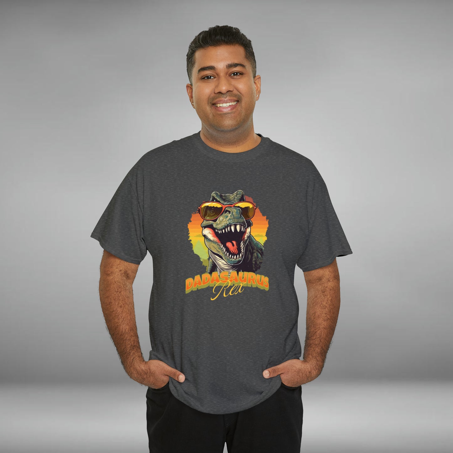 Dadasaurus Rex, Unisex Heavy Cotton Tee