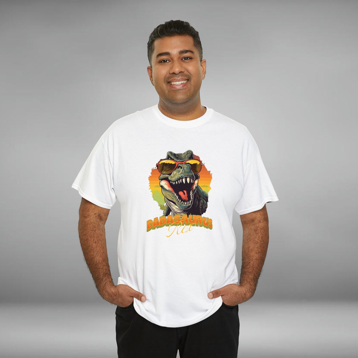 Dadasaurus Rex, Unisex Heavy Cotton Tee