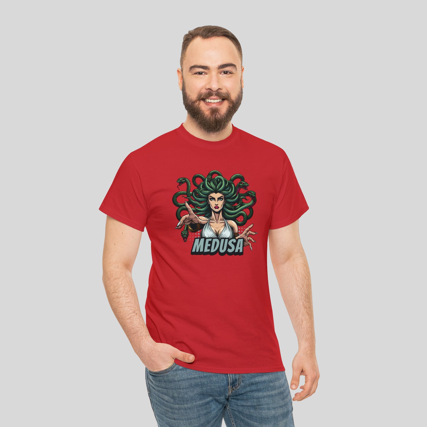 MEDUSA, Unisex Heavy Cotton Tee