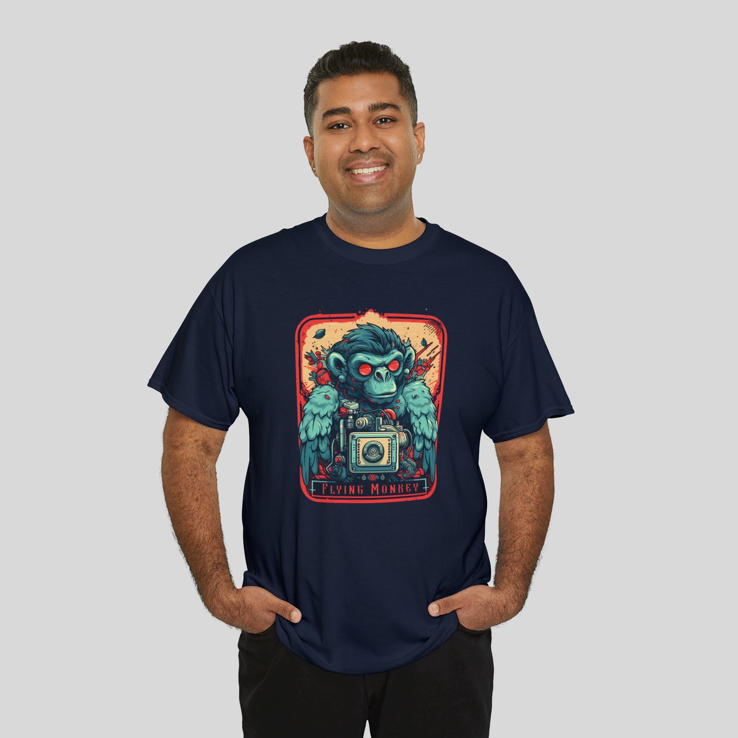 Flying Monkey, Unisex Heavy Cotton Tee