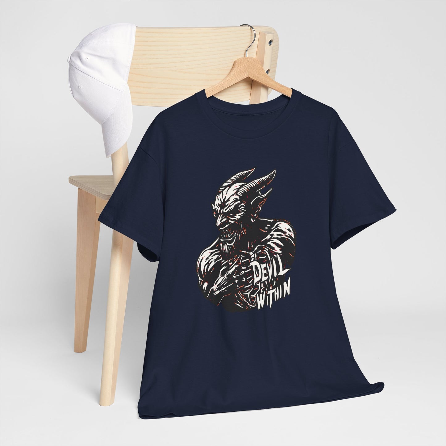 Devil Within, Unisex Heavy Cotton Tee