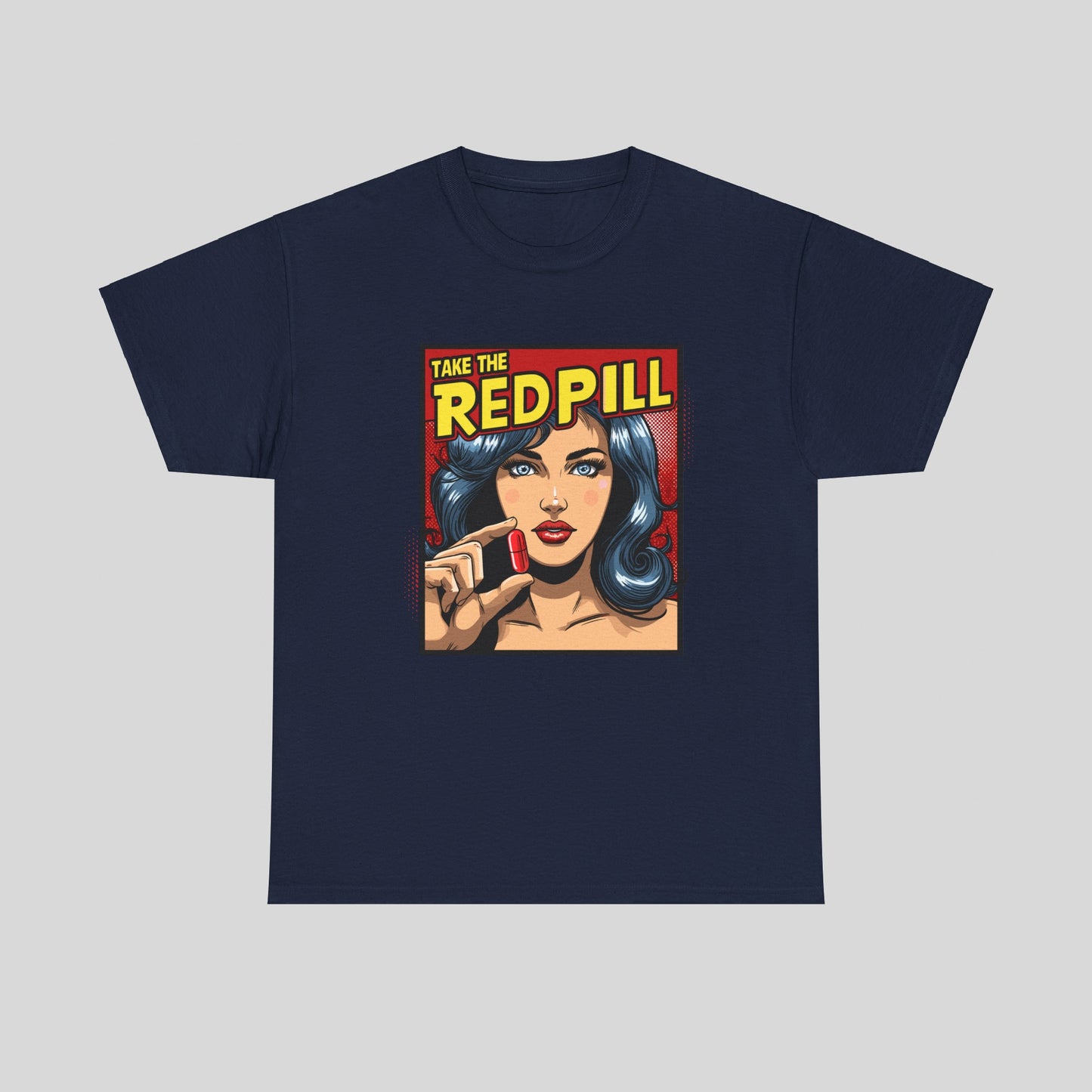 Take The Red Pill, Unisex Heavy Cotton Tee