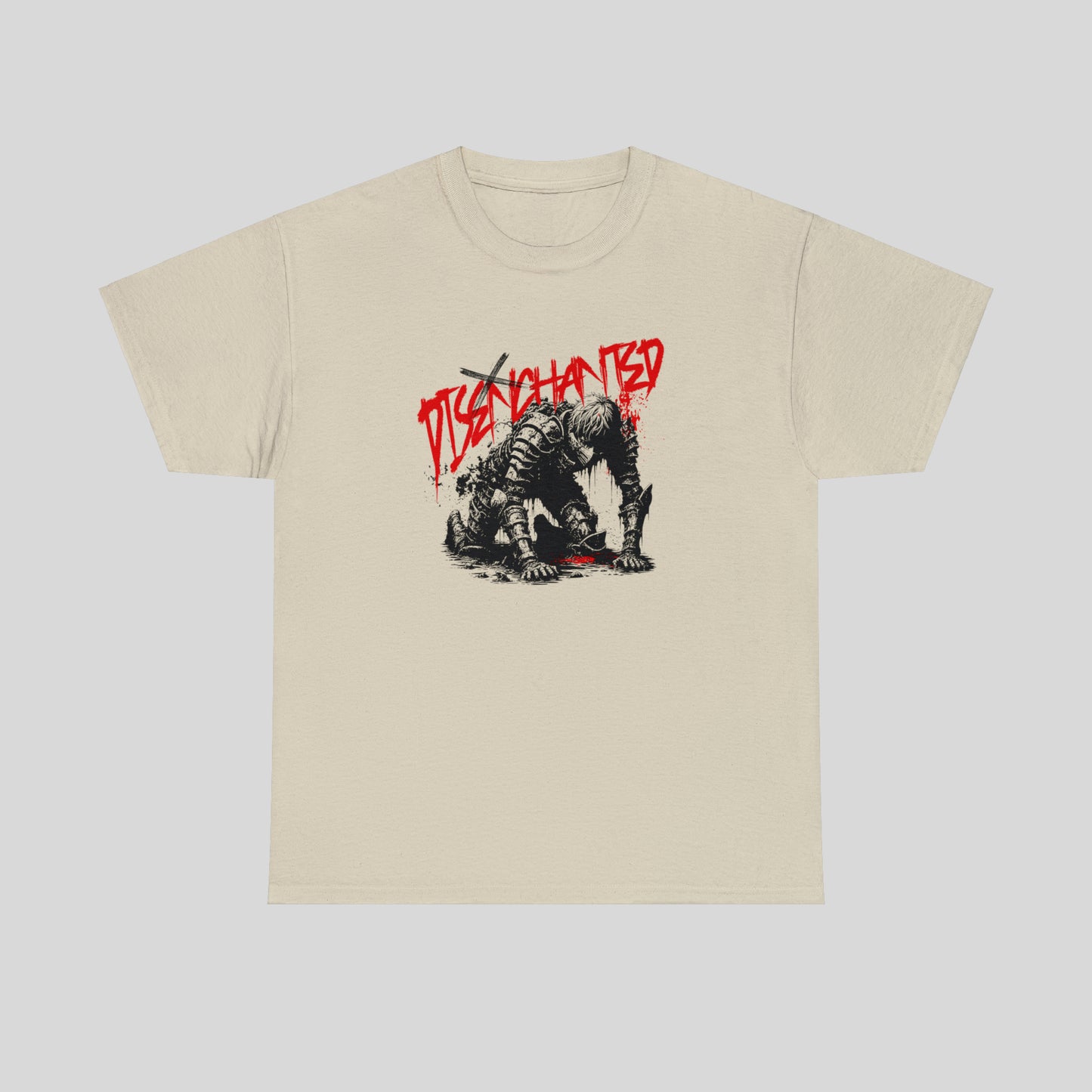 Disenchanted, Warrior, Unisex Heavy Cotton Tee