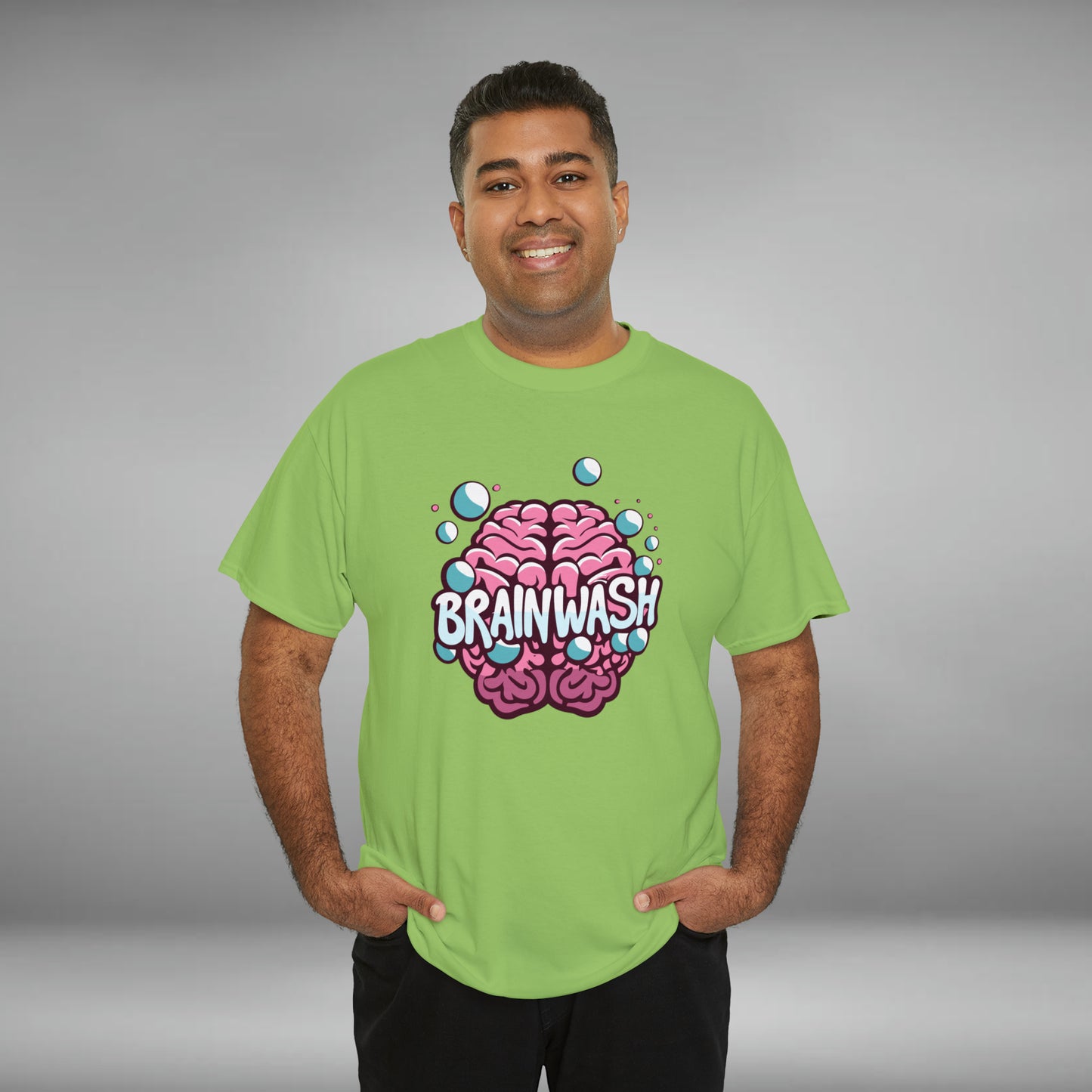 Brainwash, Unisex Heavy Cotton Tee