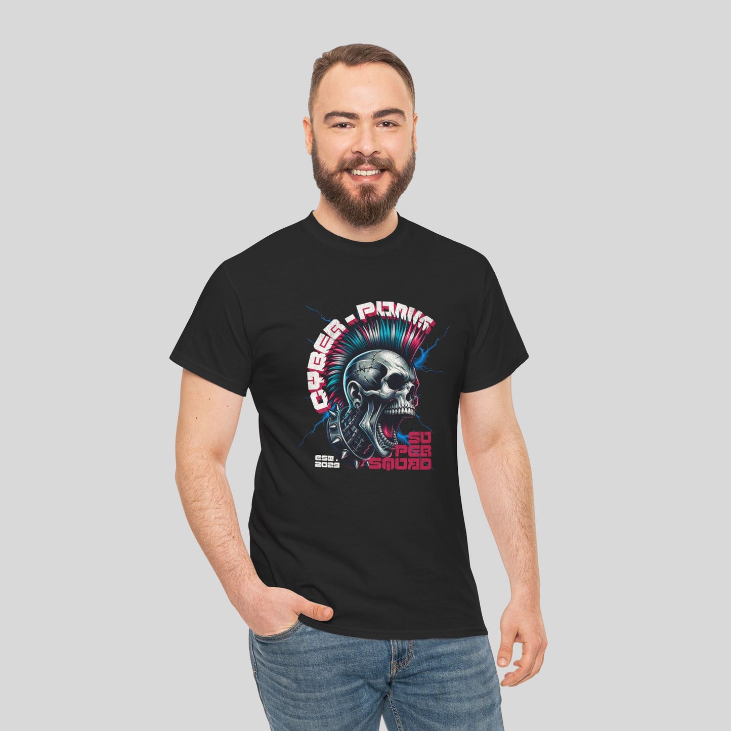 Cyber Punks Unisex Heavy Cotton Tee