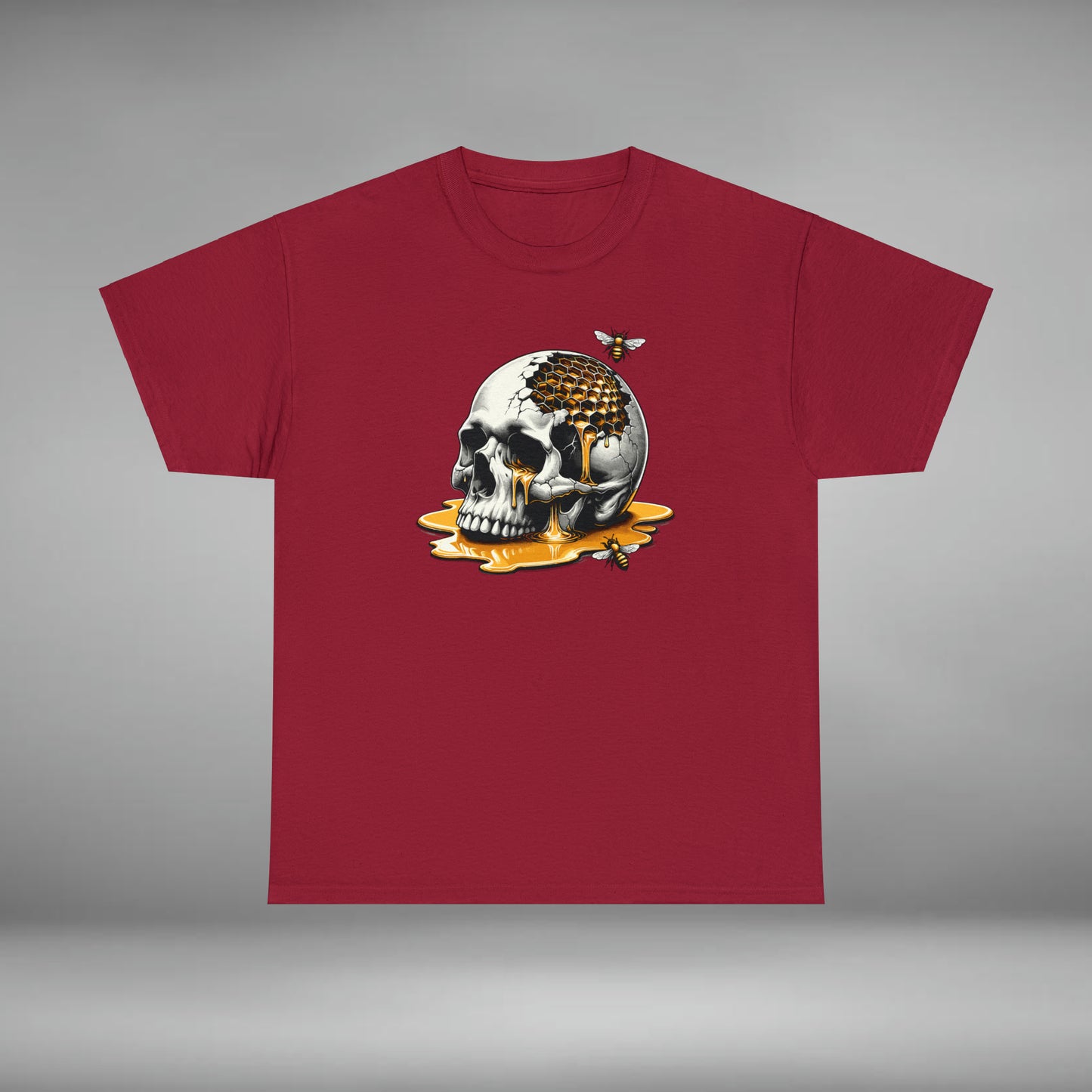 Honey Skull Unisex Heavy Cotton Tee