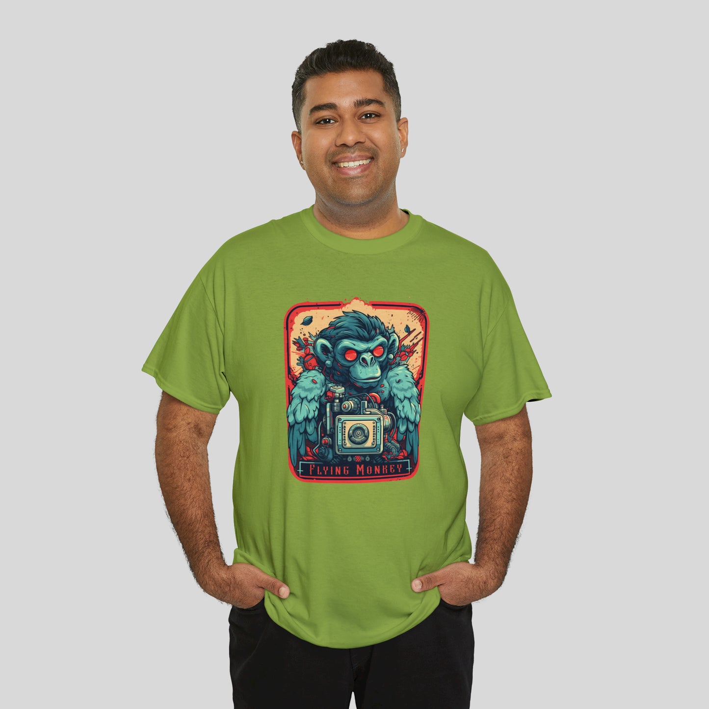 Flying Monkey, Unisex Heavy Cotton Tee
