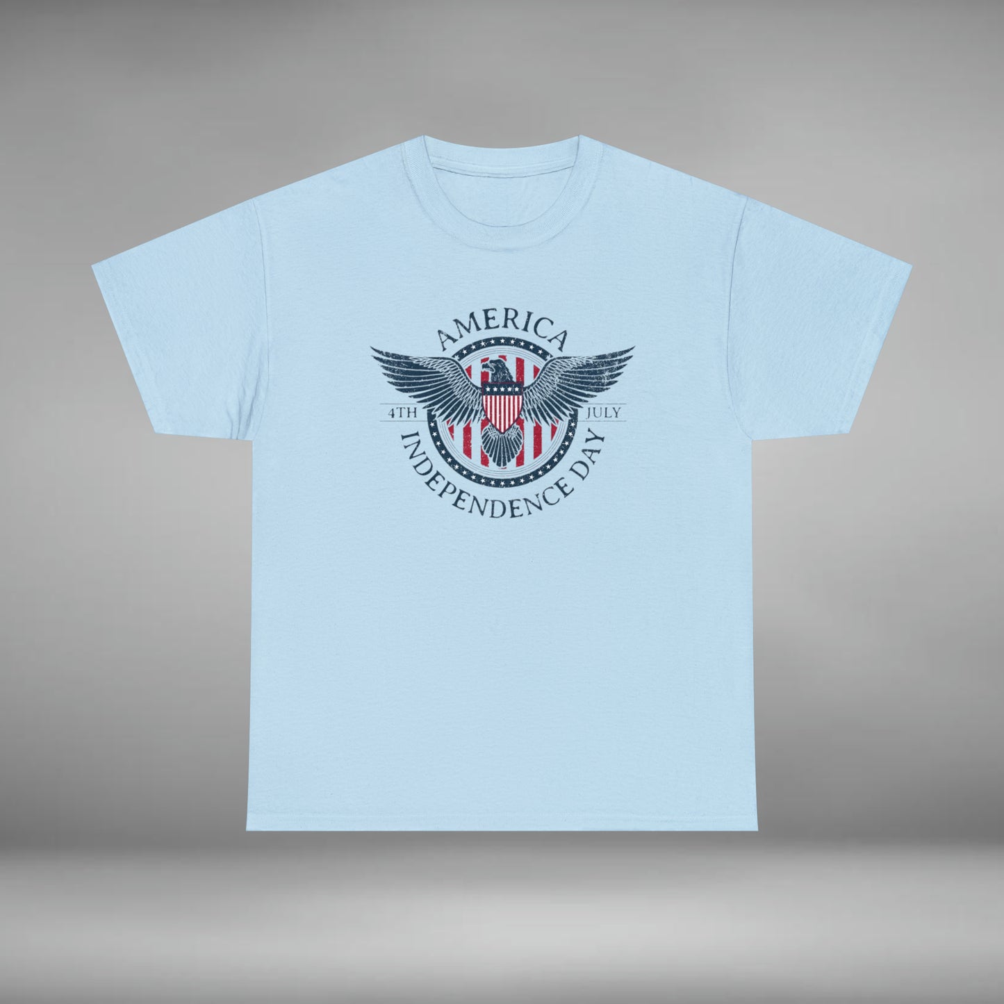 America Independence Day, 4th of July, Unisex Heavy Cotton Tee