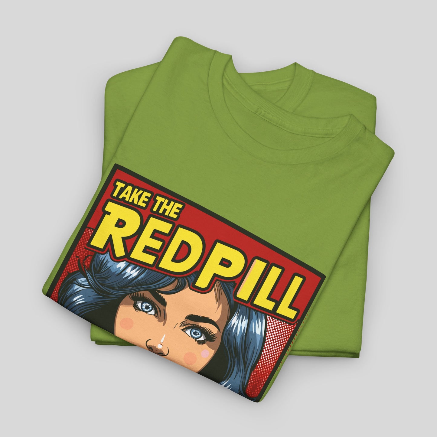 Take The Red Pill, Unisex Heavy Cotton Tee