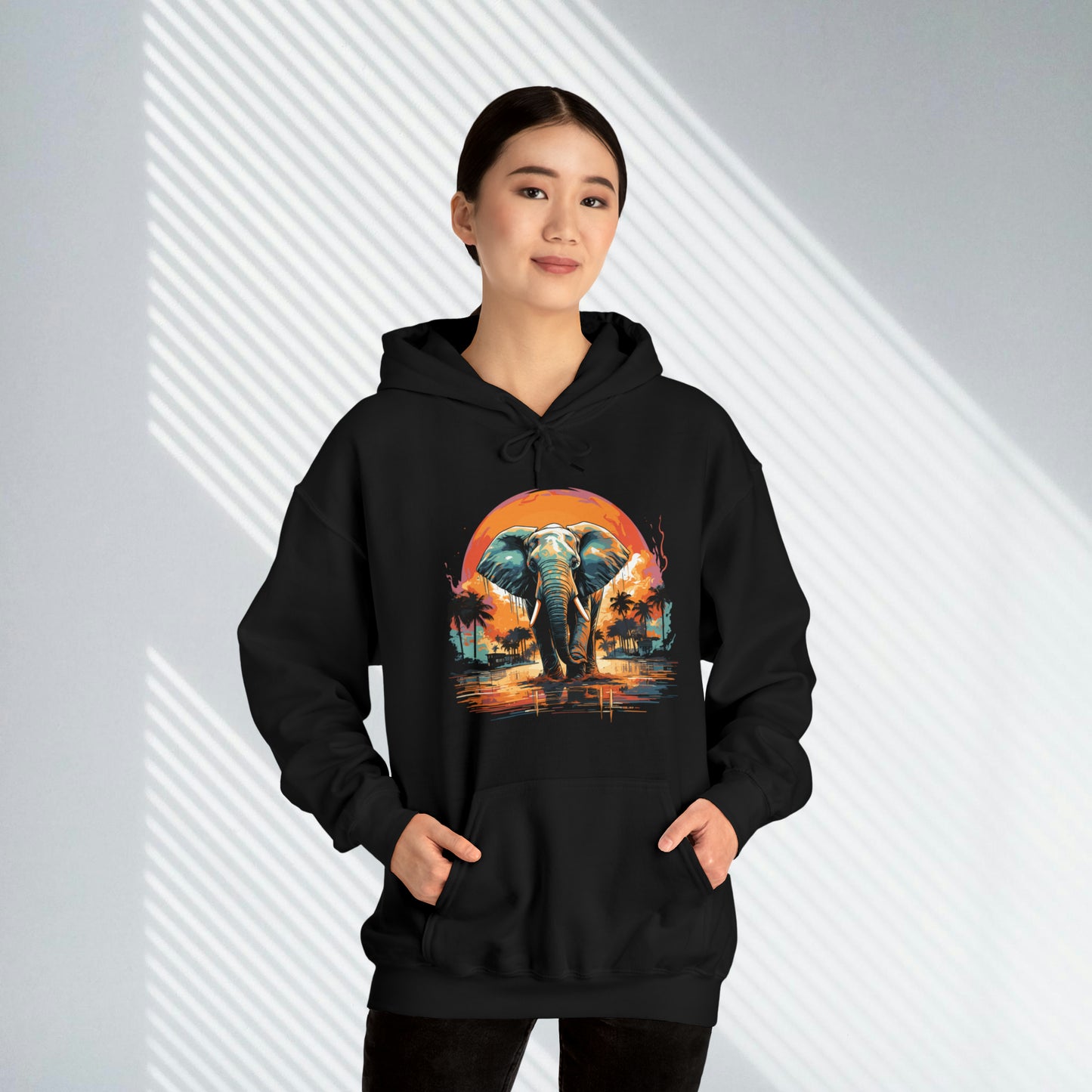 Elephant island, Unisex Heavy Blend™ Hooded Sweatshirt