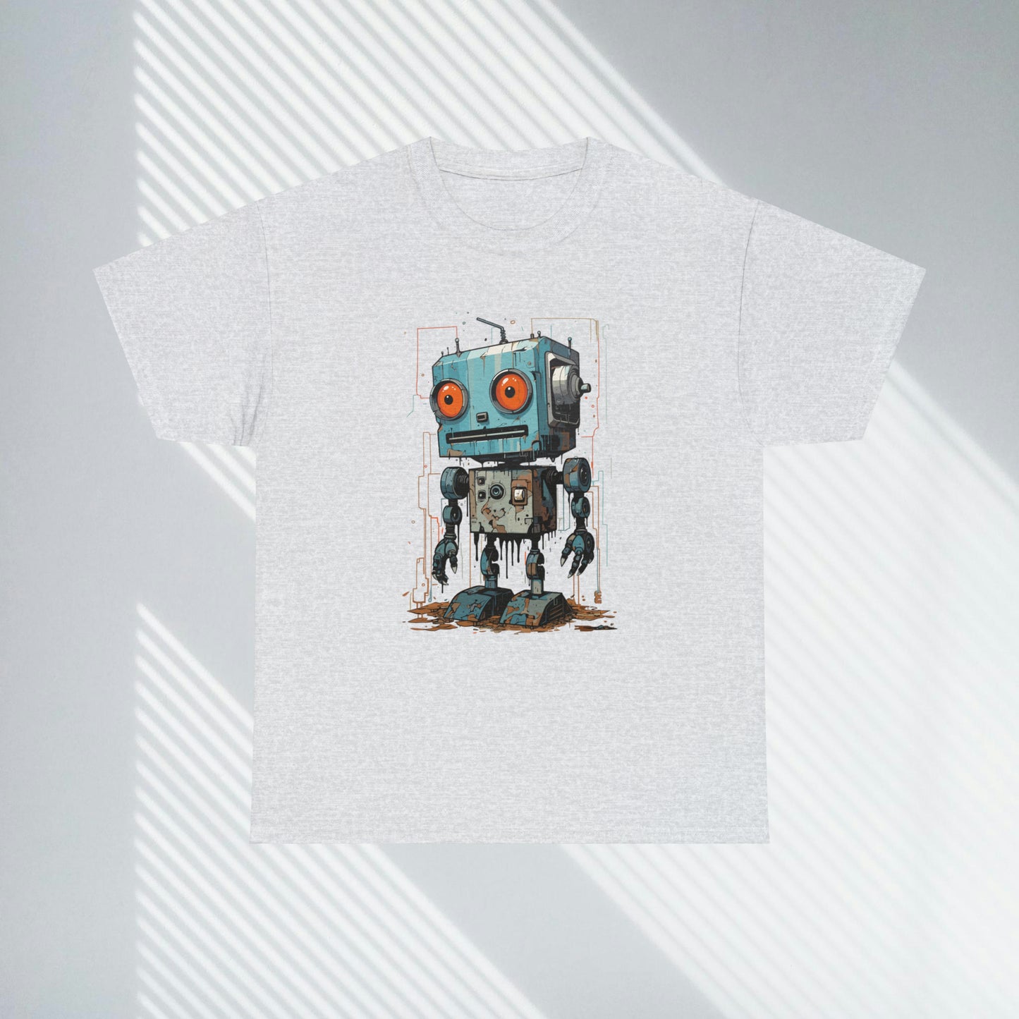 Gears of Sorrow, Robot Unisex Heavy Cotton Tee