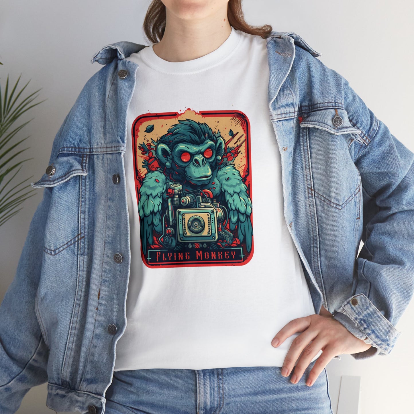 Flying Monkey, Unisex Heavy Cotton Tee