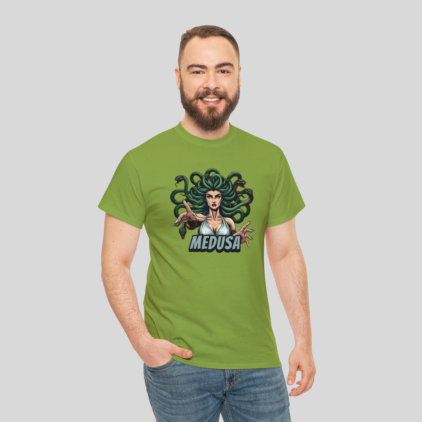 MEDUSA, Unisex Heavy Cotton Tee