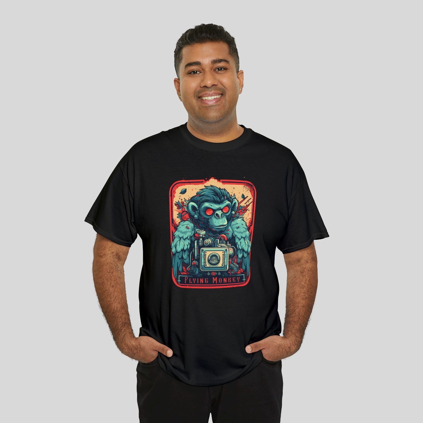 Flying Monkey, Unisex Heavy Cotton Tee