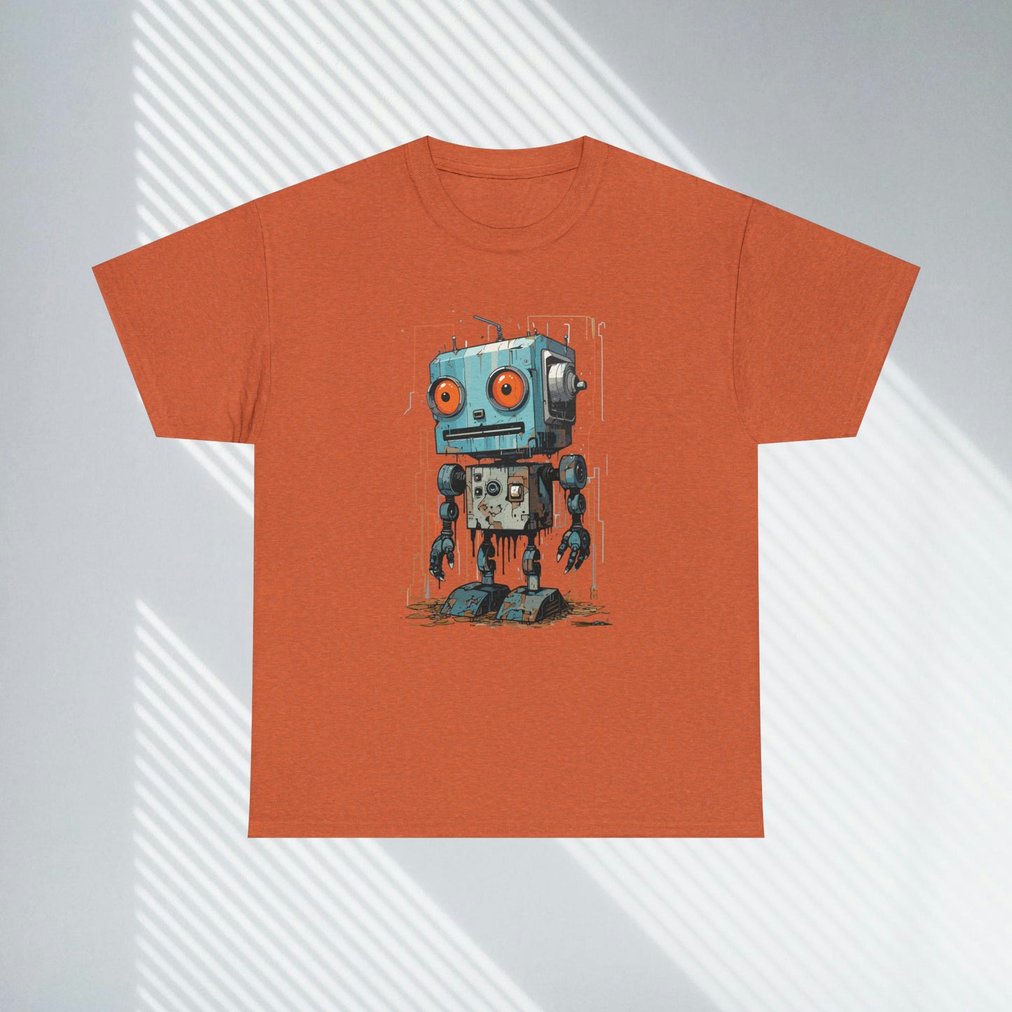 Gears of Sorrow, Robot Unisex Heavy Cotton Tee