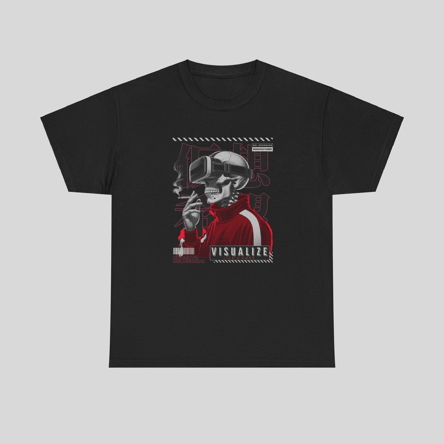 Visualize, VR Unisex Heavy Cotton Tee