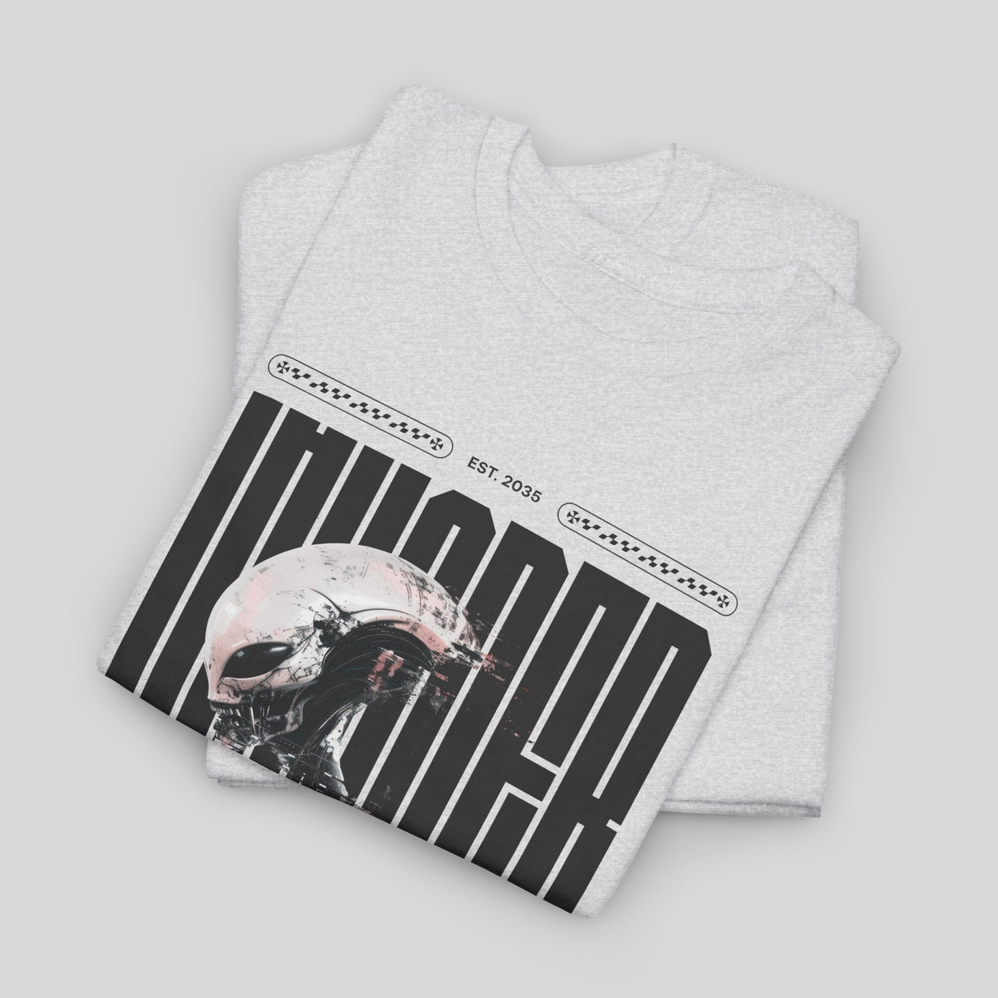 Alien Invader, Unisex Heavy Cotton Tee