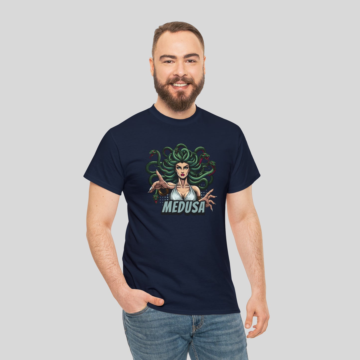 MEDUSA, Unisex Heavy Cotton Tee