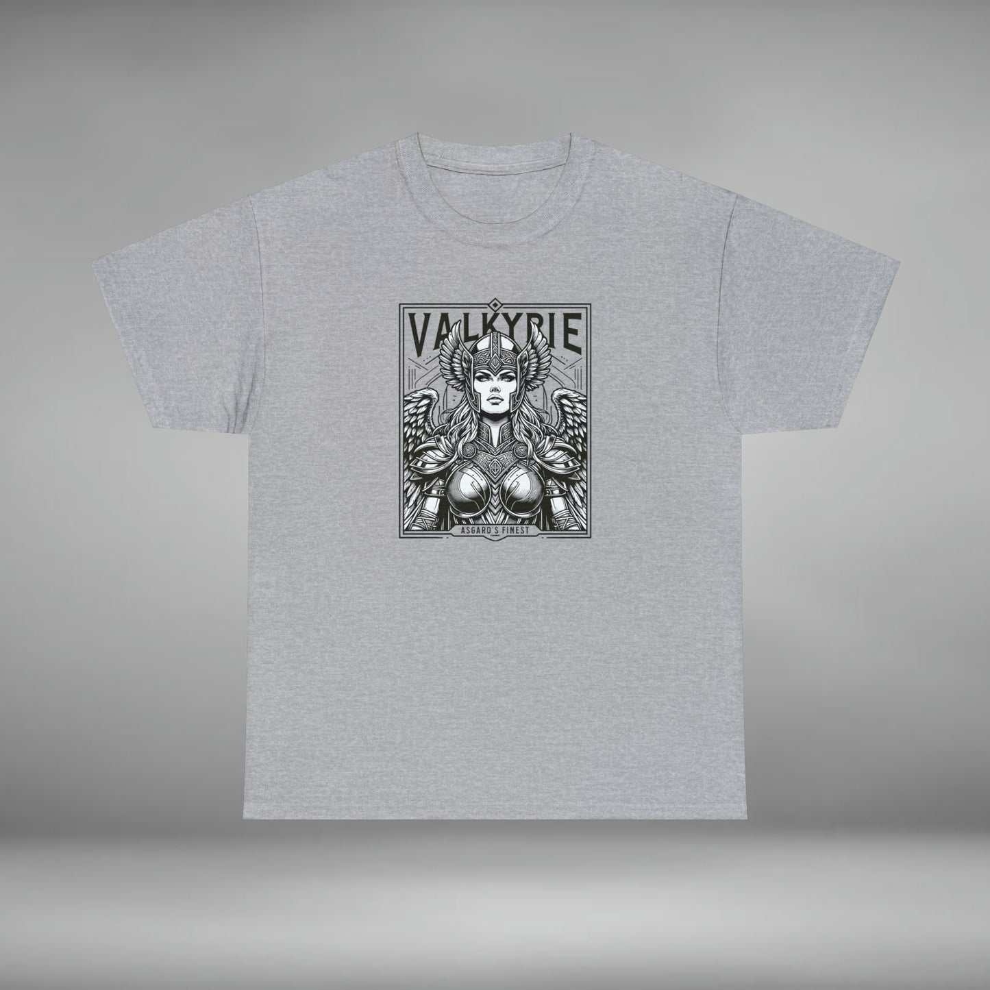 Valkyrie, Asgard's Finest, Unisex Heavy Cotton Tee