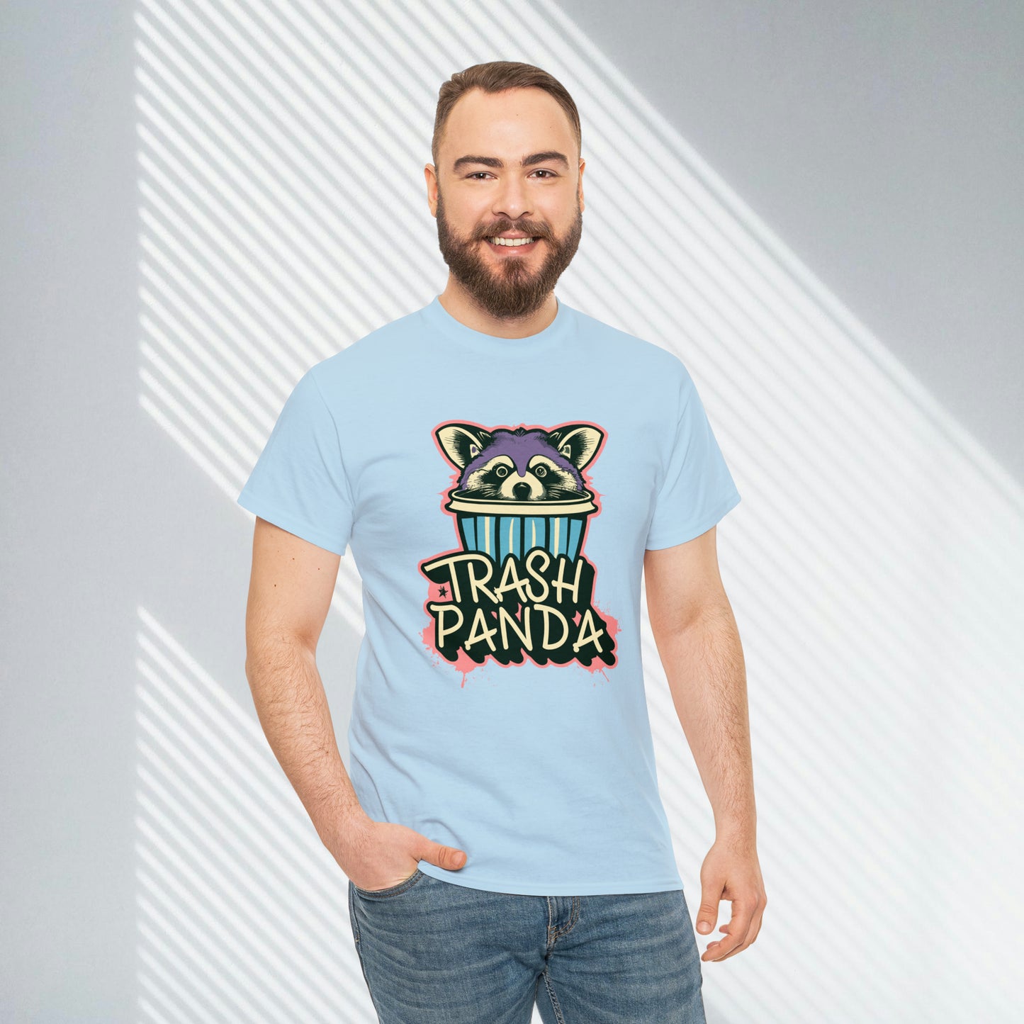 Trash Panda, Raccoon, Heavy Cotton Tee