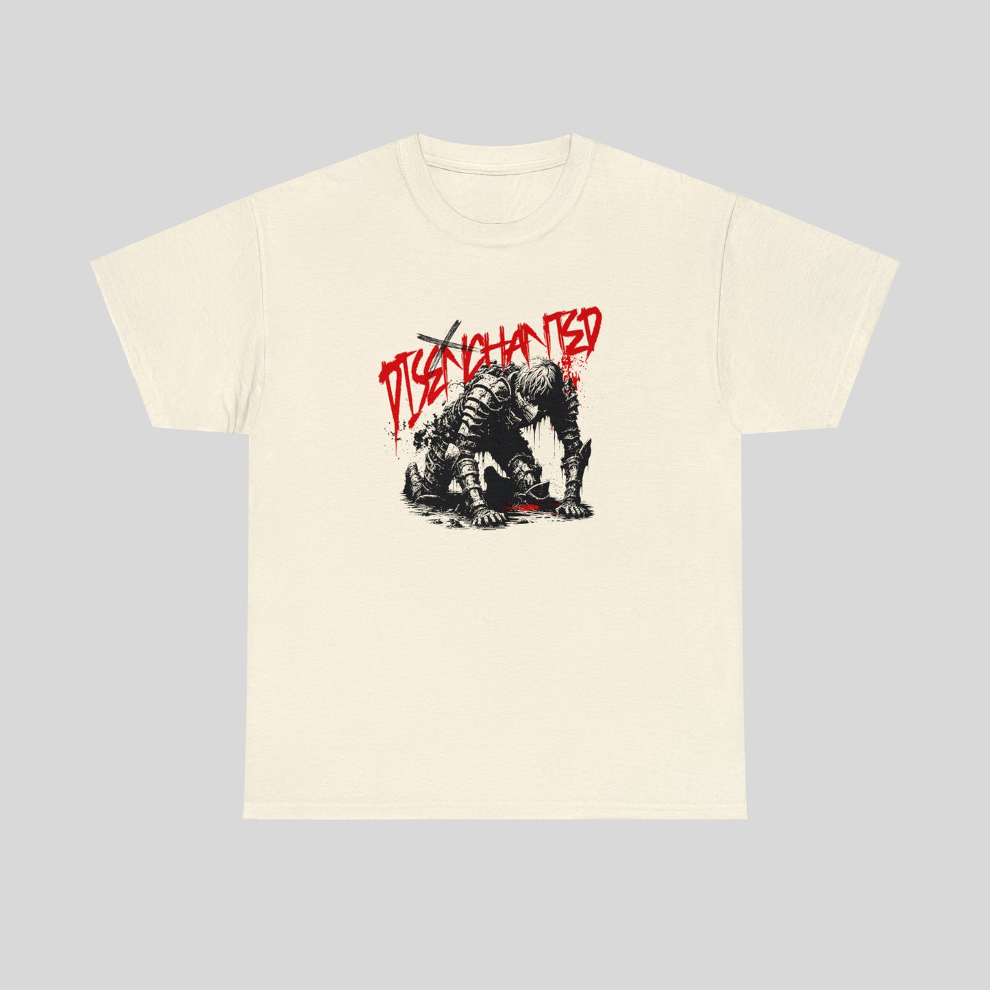Disenchanted, Warrior, Unisex Heavy Cotton Tee