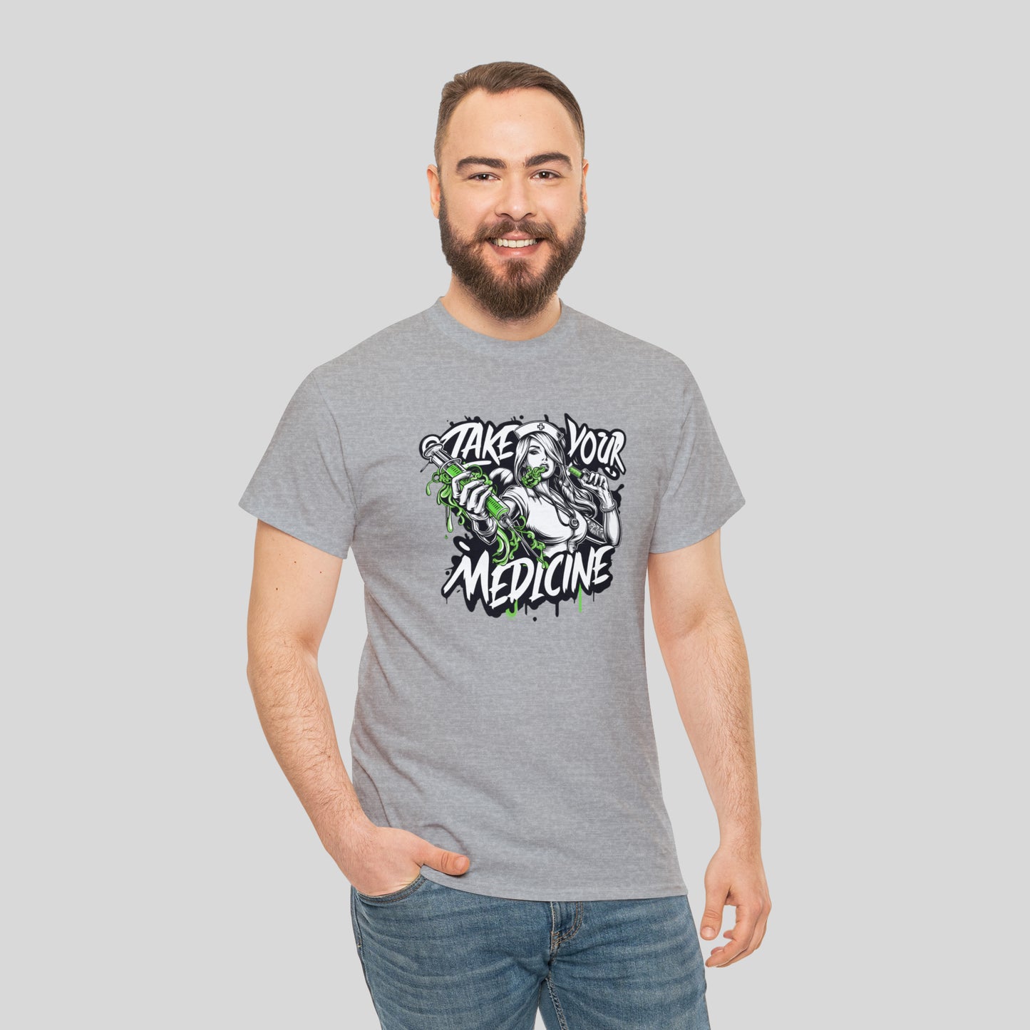 Take Your Medicine, Hot Nurse, Heavy Cotton Tee