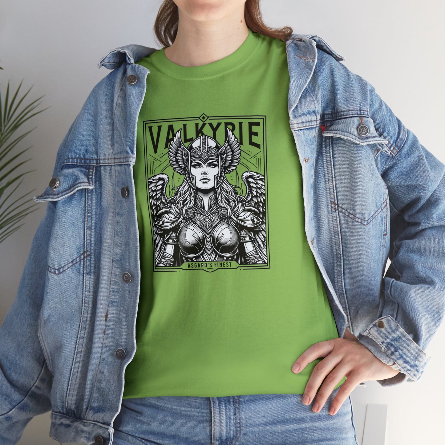 Valkyrie, Asgard's Finest, Unisex Heavy Cotton Tee