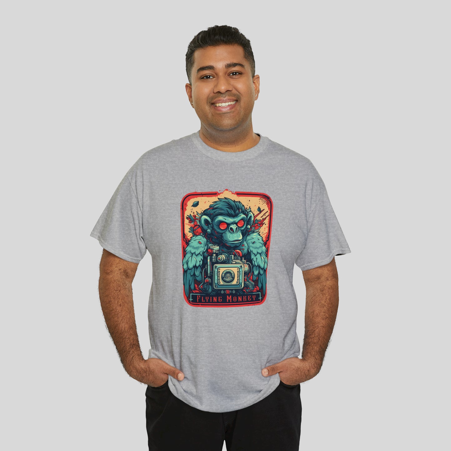 Flying Monkey, Unisex Heavy Cotton Tee
