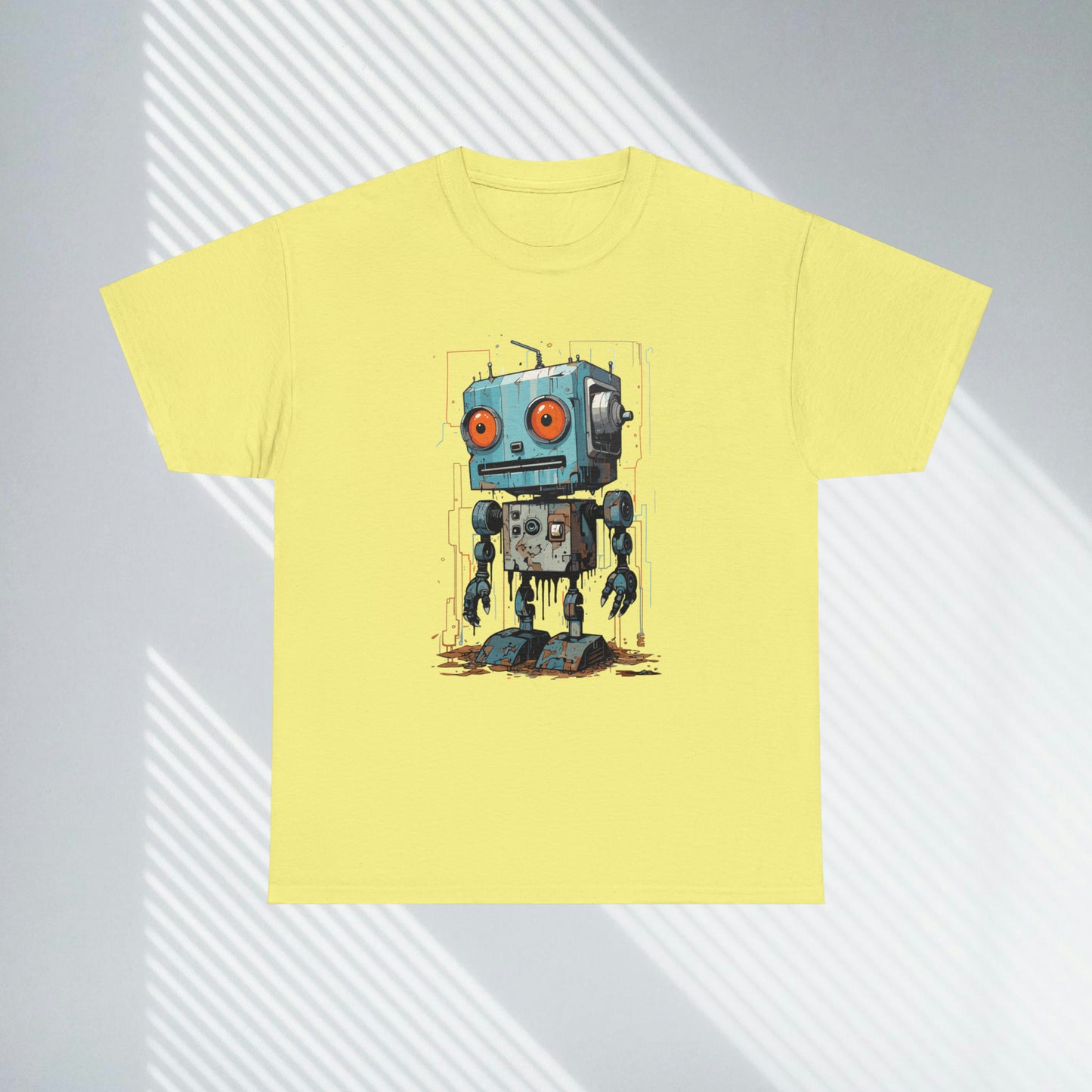 Gears of Sorrow, Robot Unisex Heavy Cotton Tee
