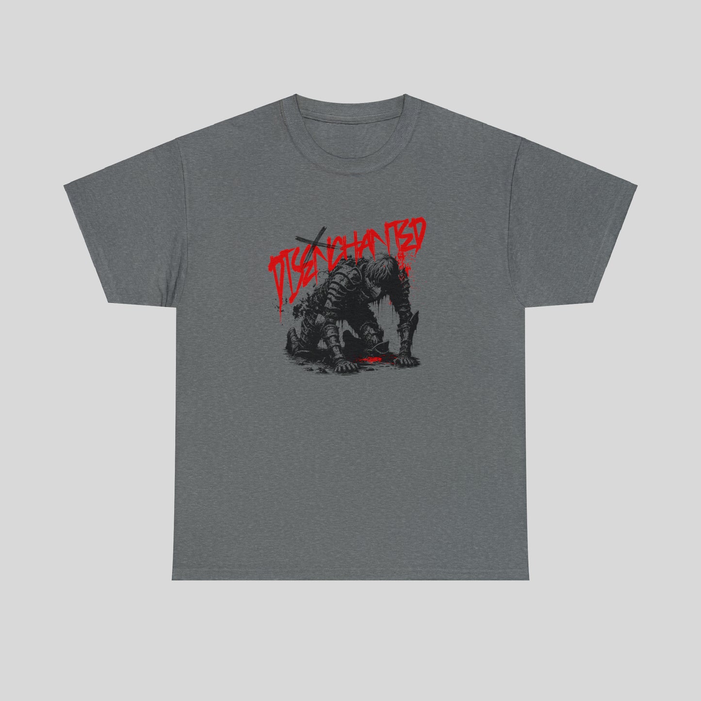 Disenchanted, Warrior, Unisex Heavy Cotton Tee