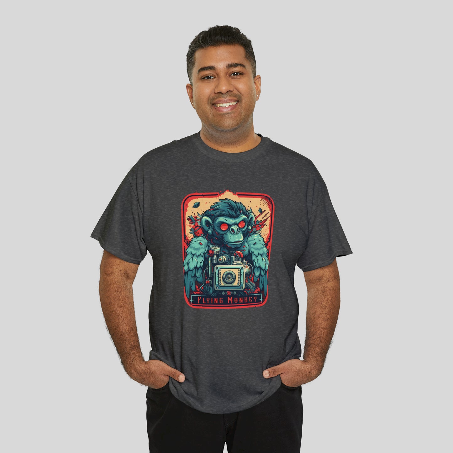 Flying Monkey, Unisex Heavy Cotton Tee