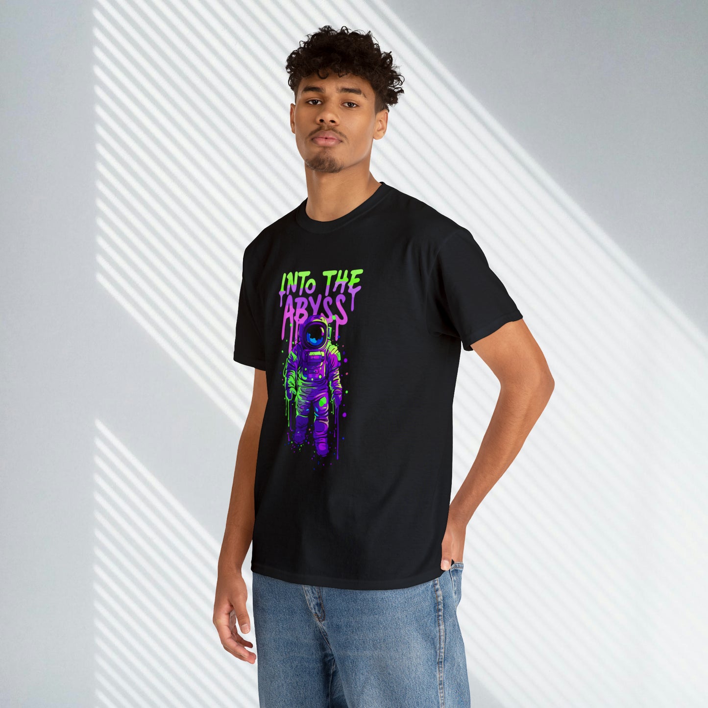 INTO THE ABYSS, Unisex Heavy Cotton Tee